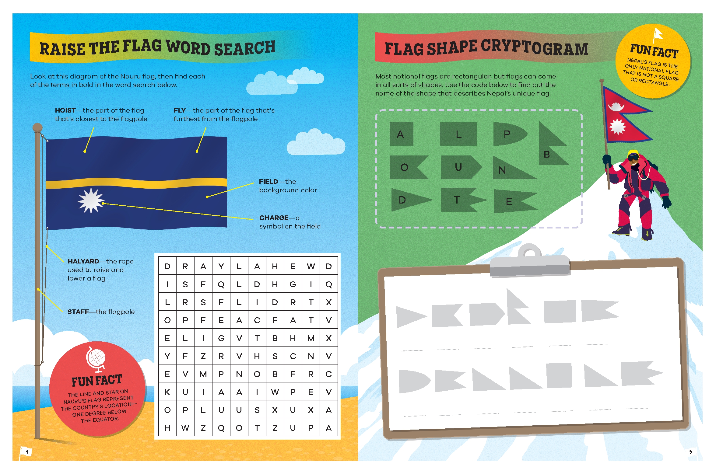 The Flag Activity Book
