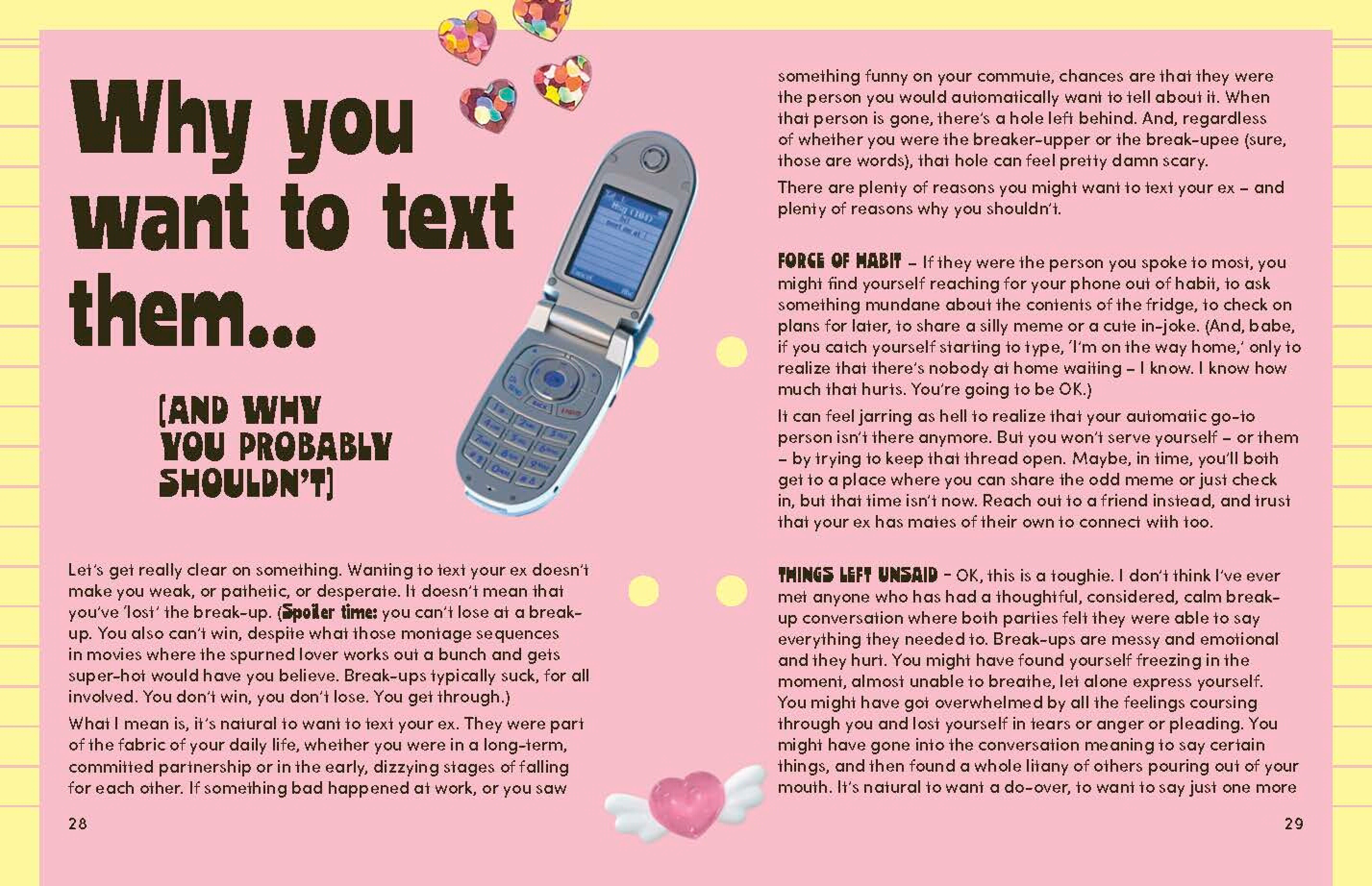 52 Things to Do Instead of Texting Your Ex 