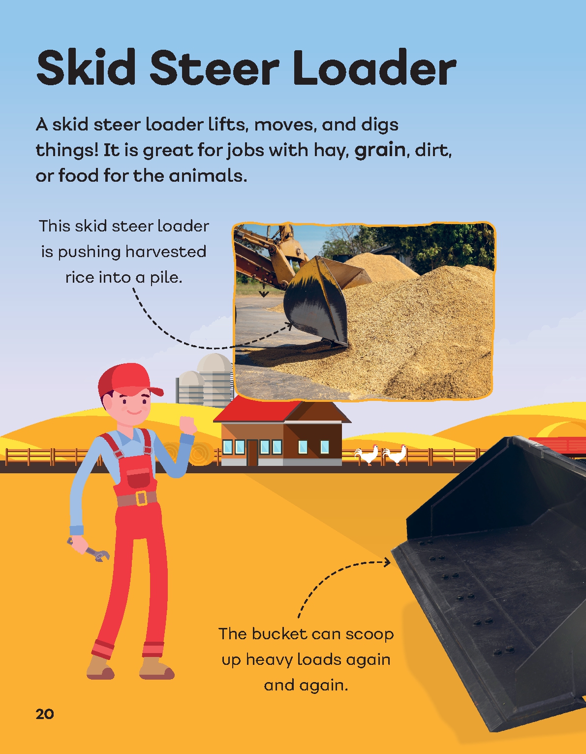 The Mighty Mechanics' Book of Amazing Farm Machines