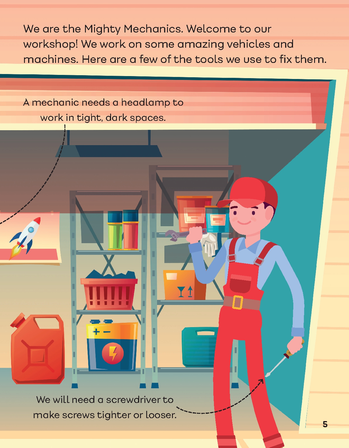 The Mighty Mechanics' Book of Space