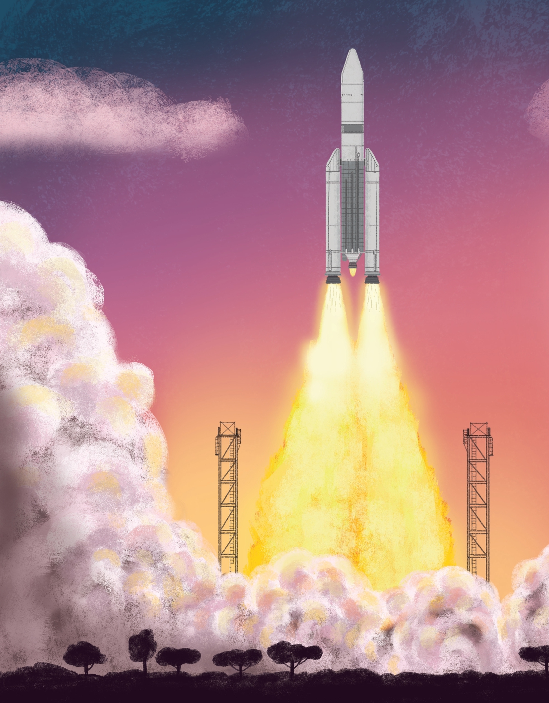 How Do Spacecraft Get to Outer Space?