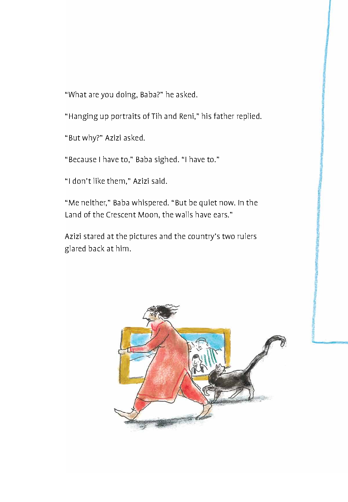 Azizi and the Little Blue Bird