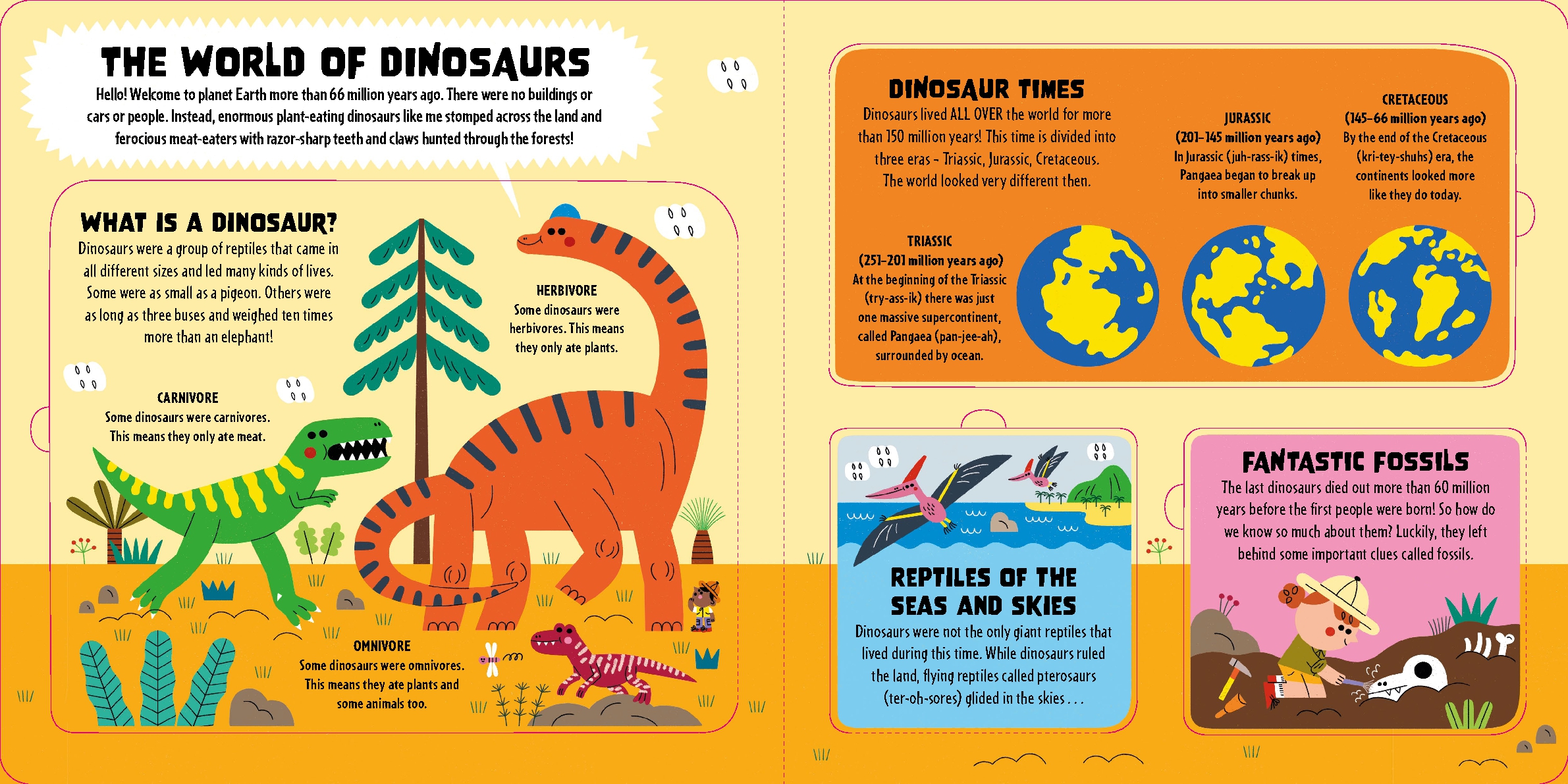 My First Lift-the-Flap Dinosaur Atlas