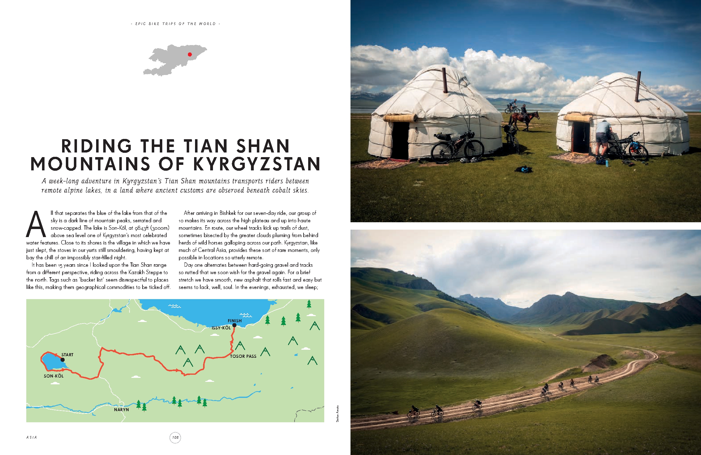 Epic Bike Trips of the World