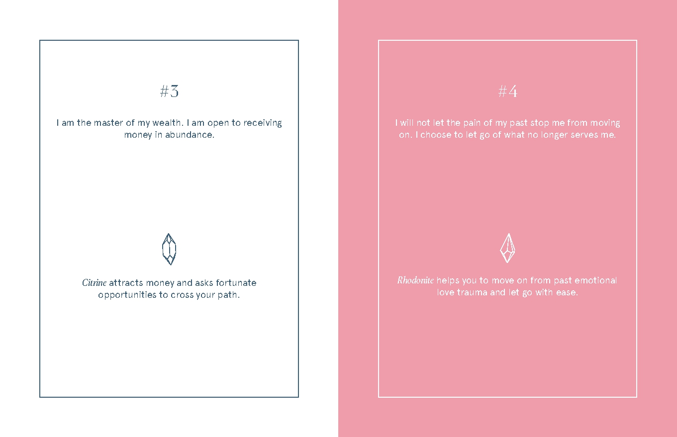 Crystals and Affirmations