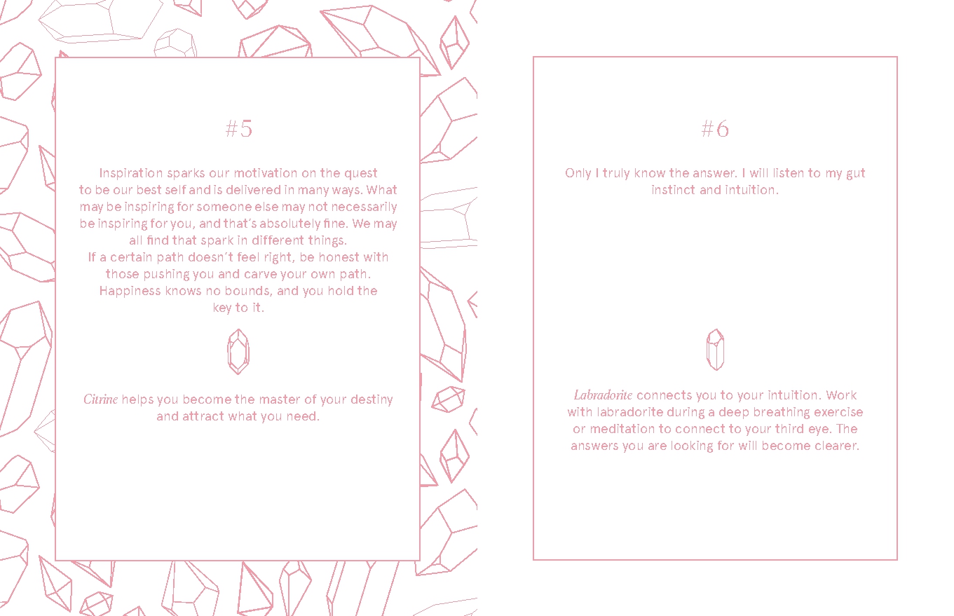 Crystals and Affirmations