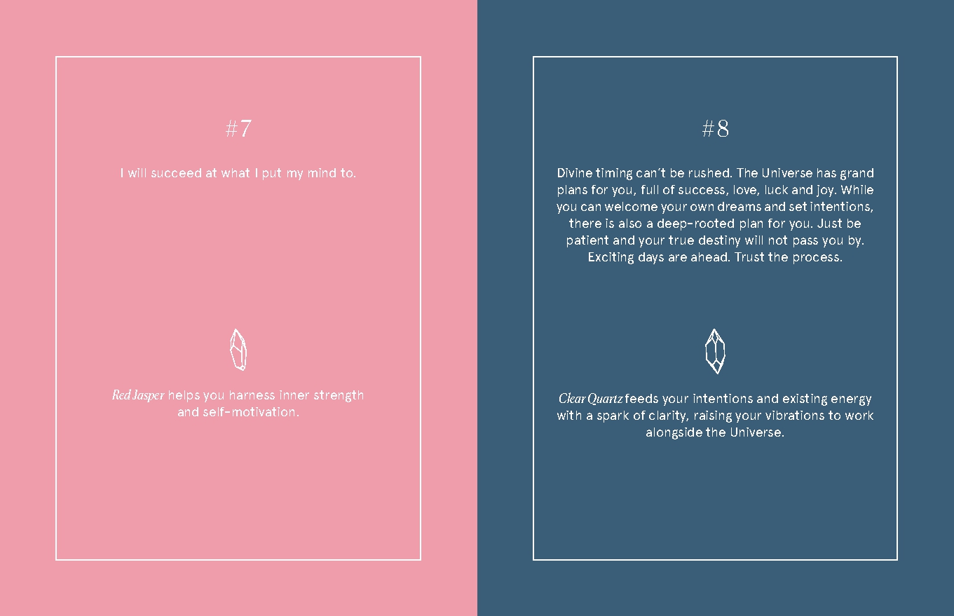 Crystals and Affirmations