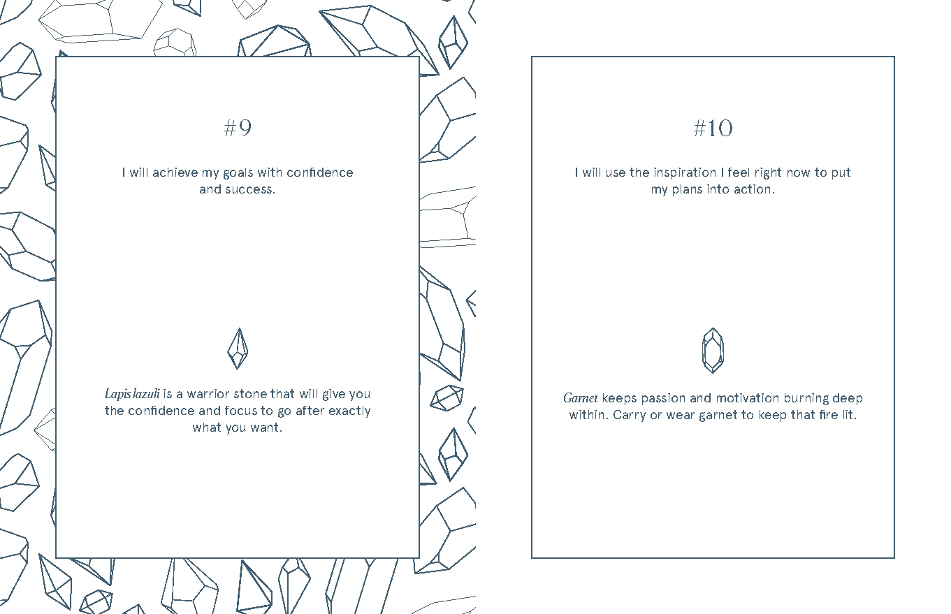 Crystals and Affirmations