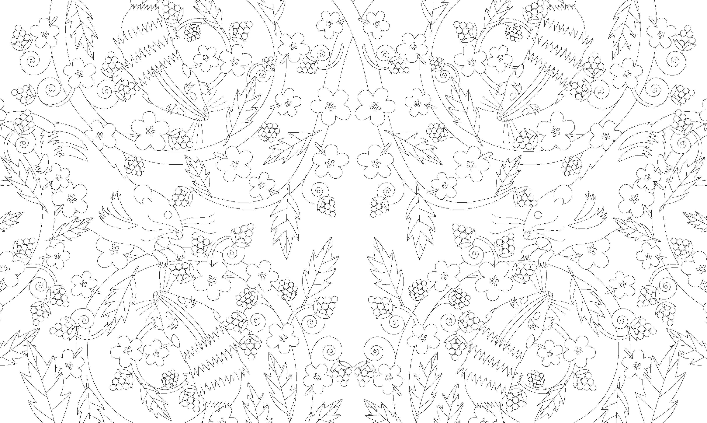The Mindful Year Coloring Book