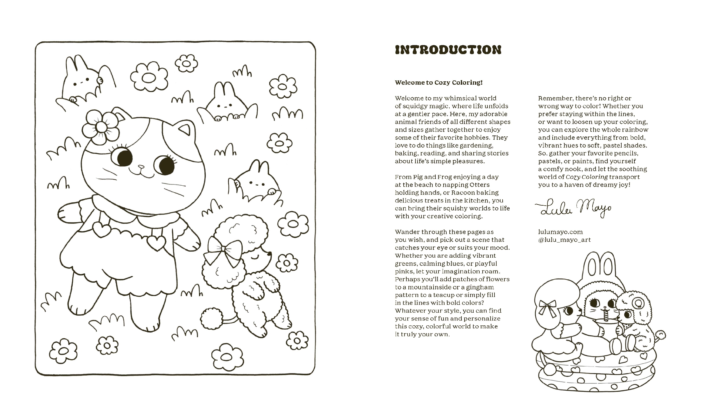 Cozy Coloring: Self-Care