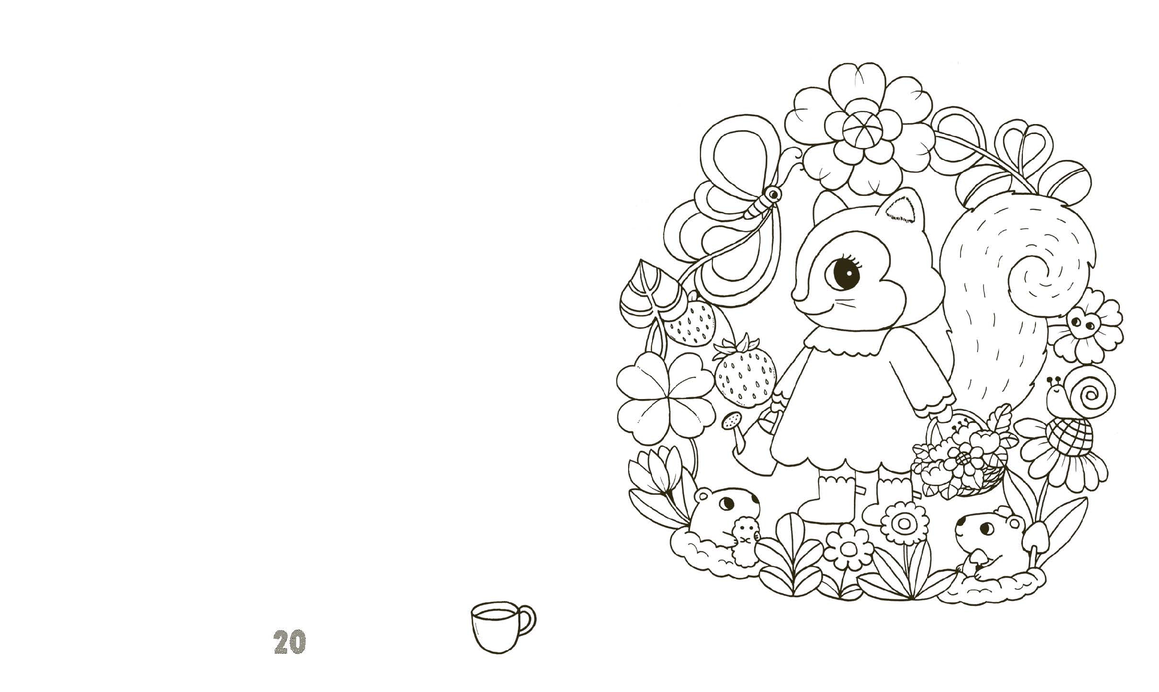 Cozy Coloring: Self-Care
