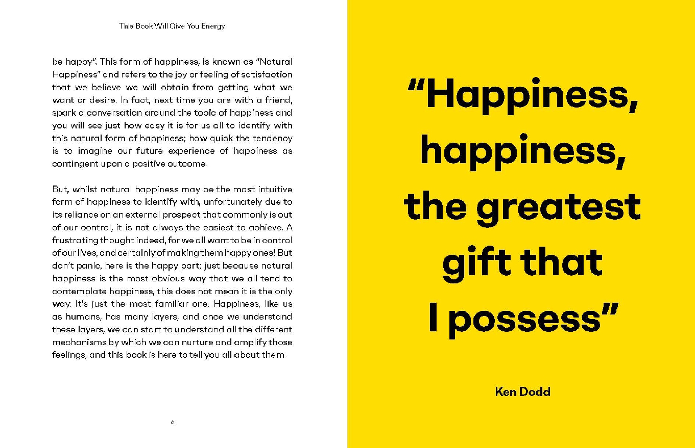 This Book Will Give You Energy