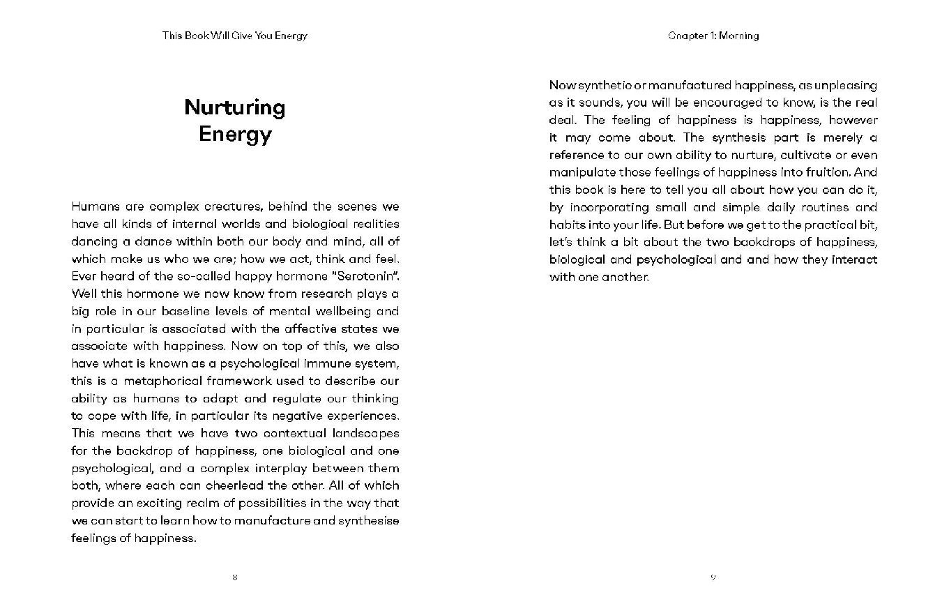 This Book Will Give You Energy