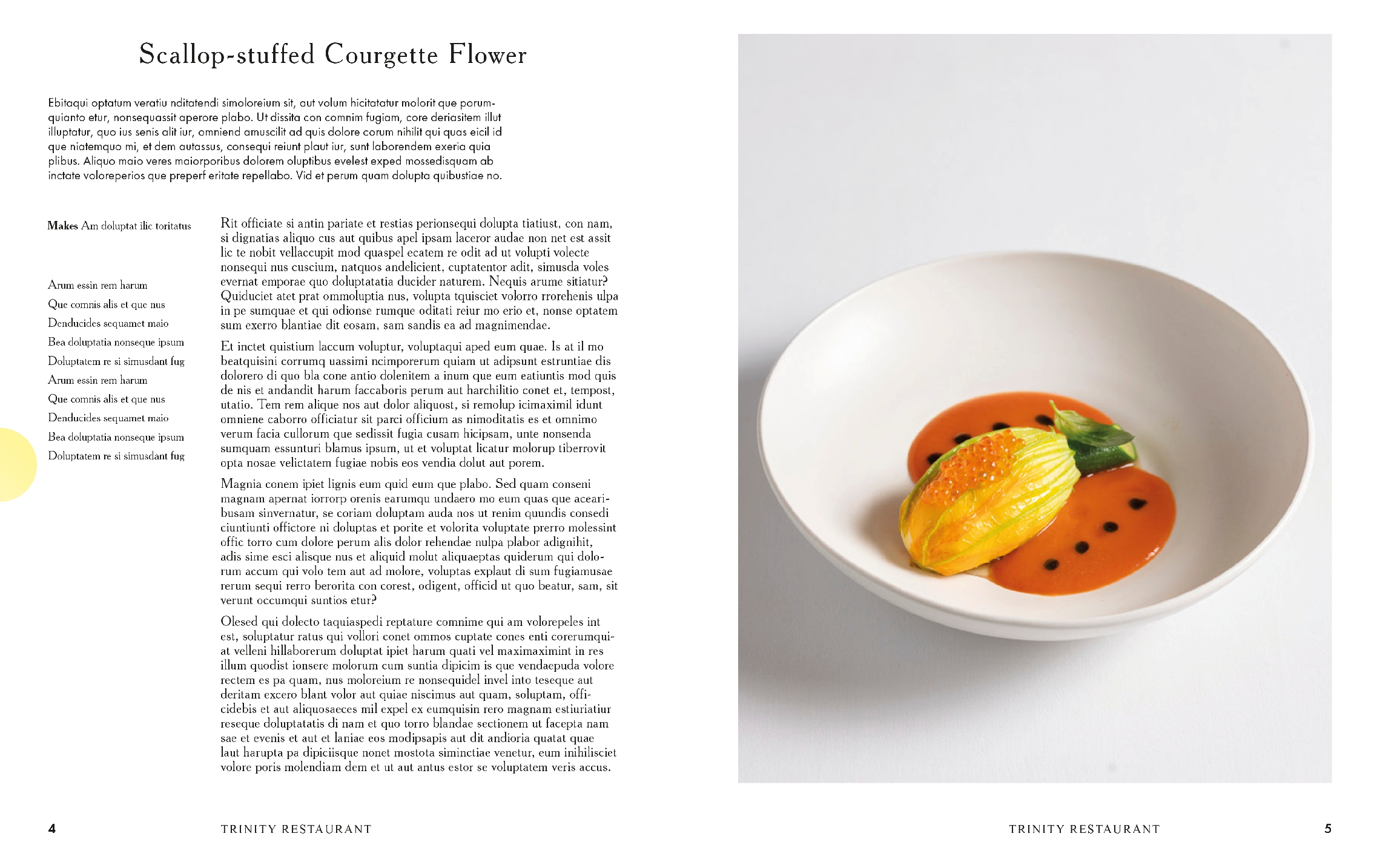 Trinity: The Cookbook