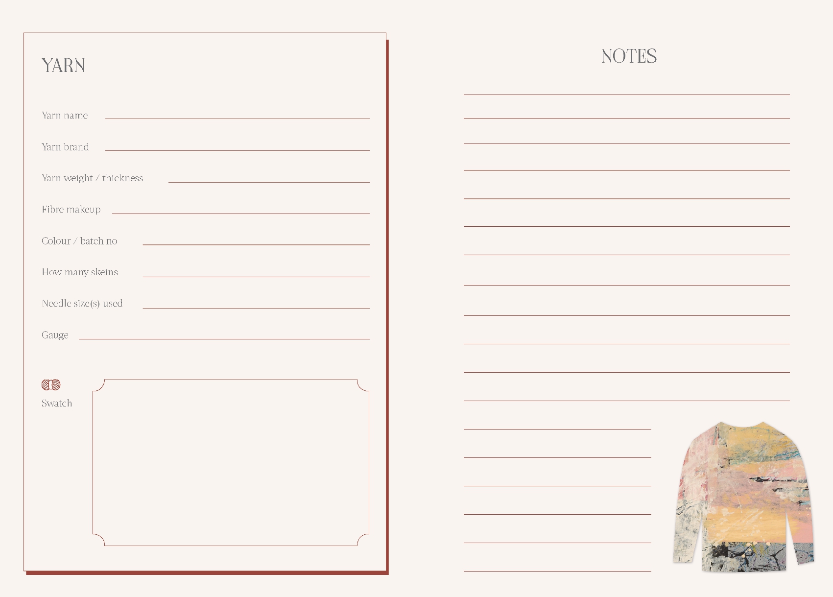 My Knitting Journal