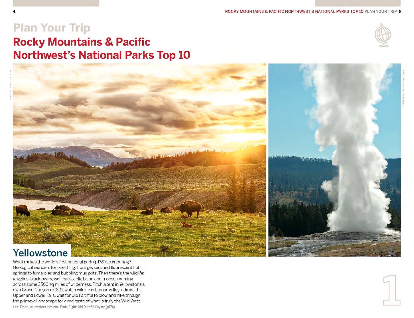 Rocky Mountains & Pacific Northwest's National Parks