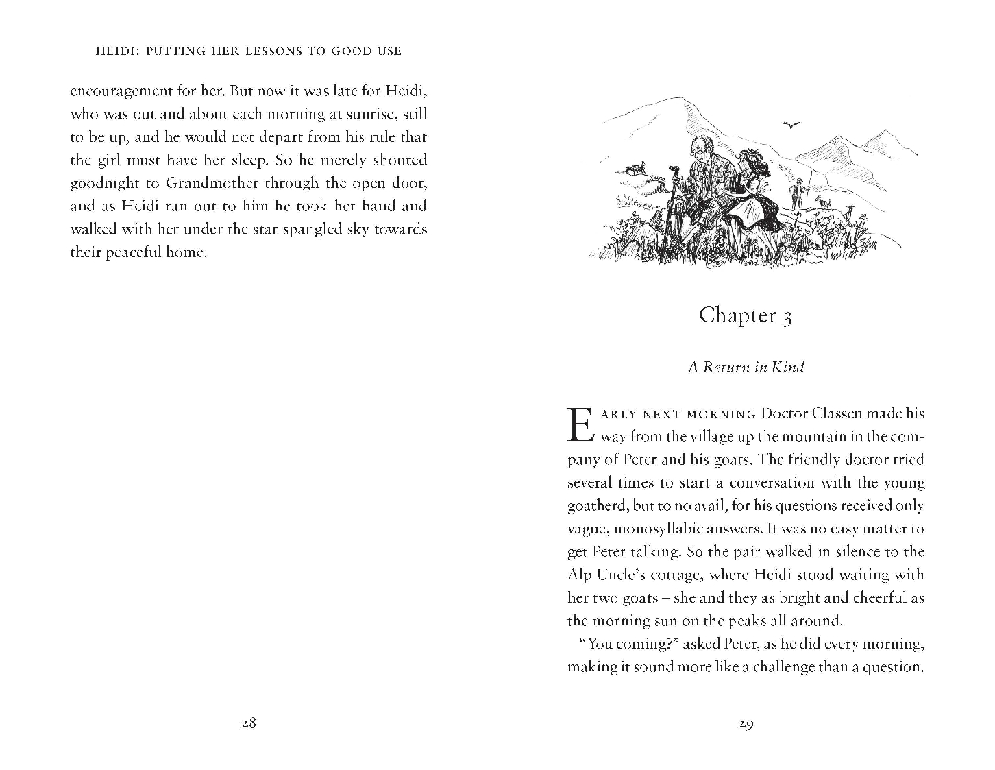 Heidi: Putting Her Lessons to Good Use