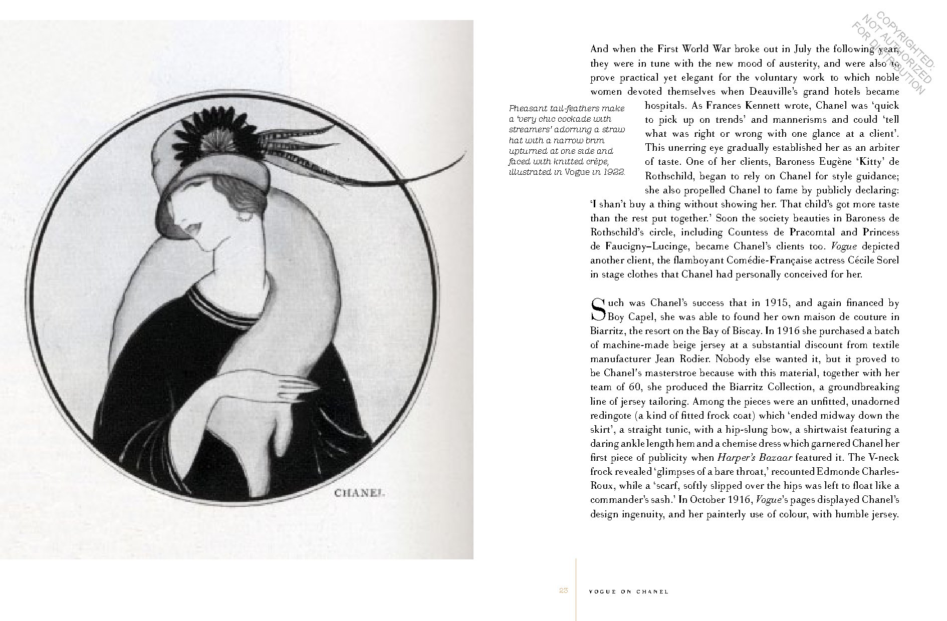 Vogue on Coco Chanel