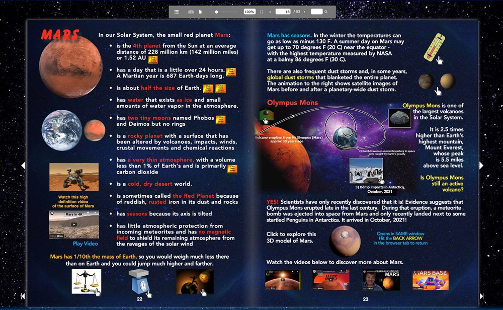 Online Science Discovery Planets