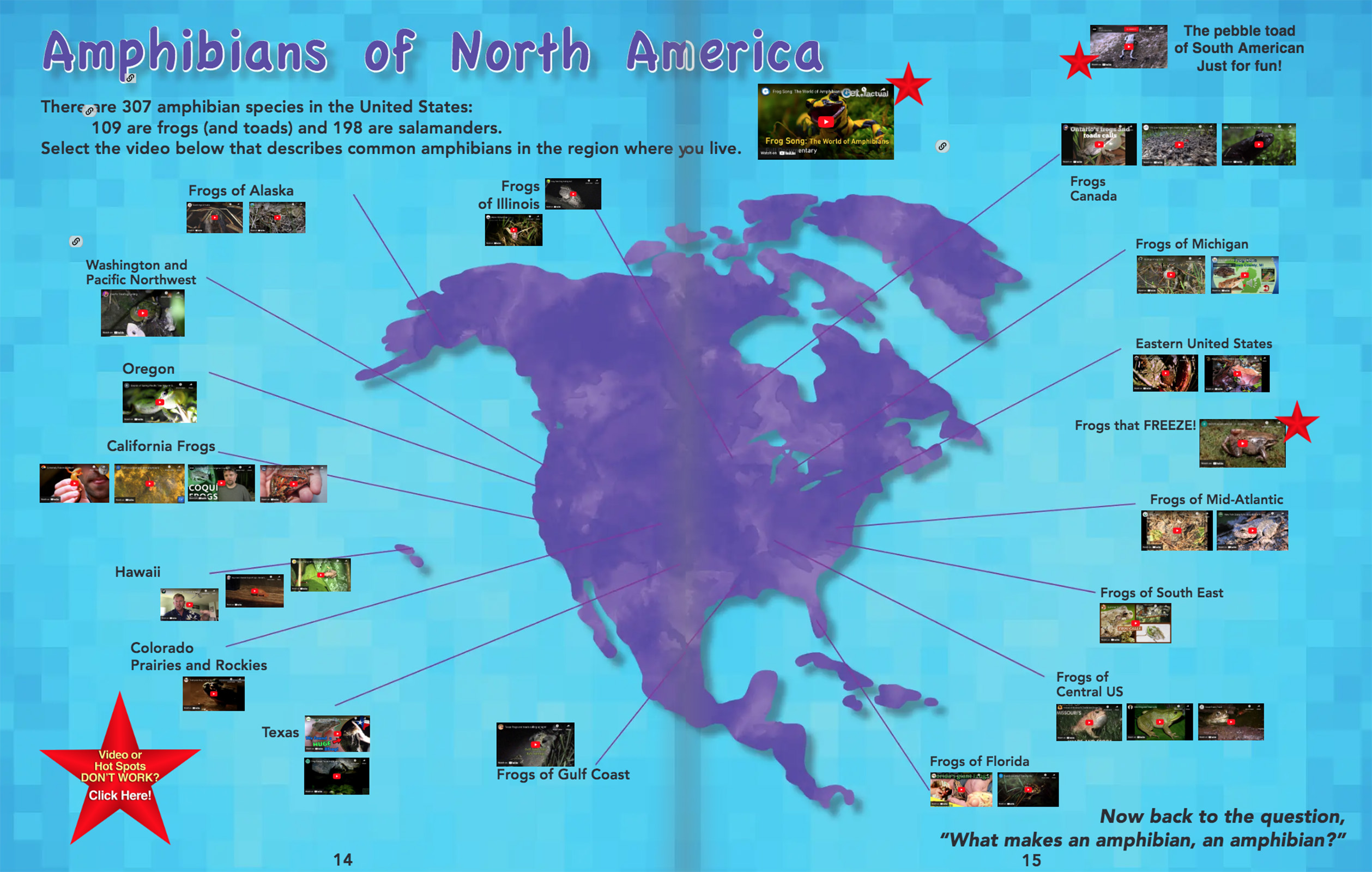 Online Science Discovery Frogs, Toads and Amphibians