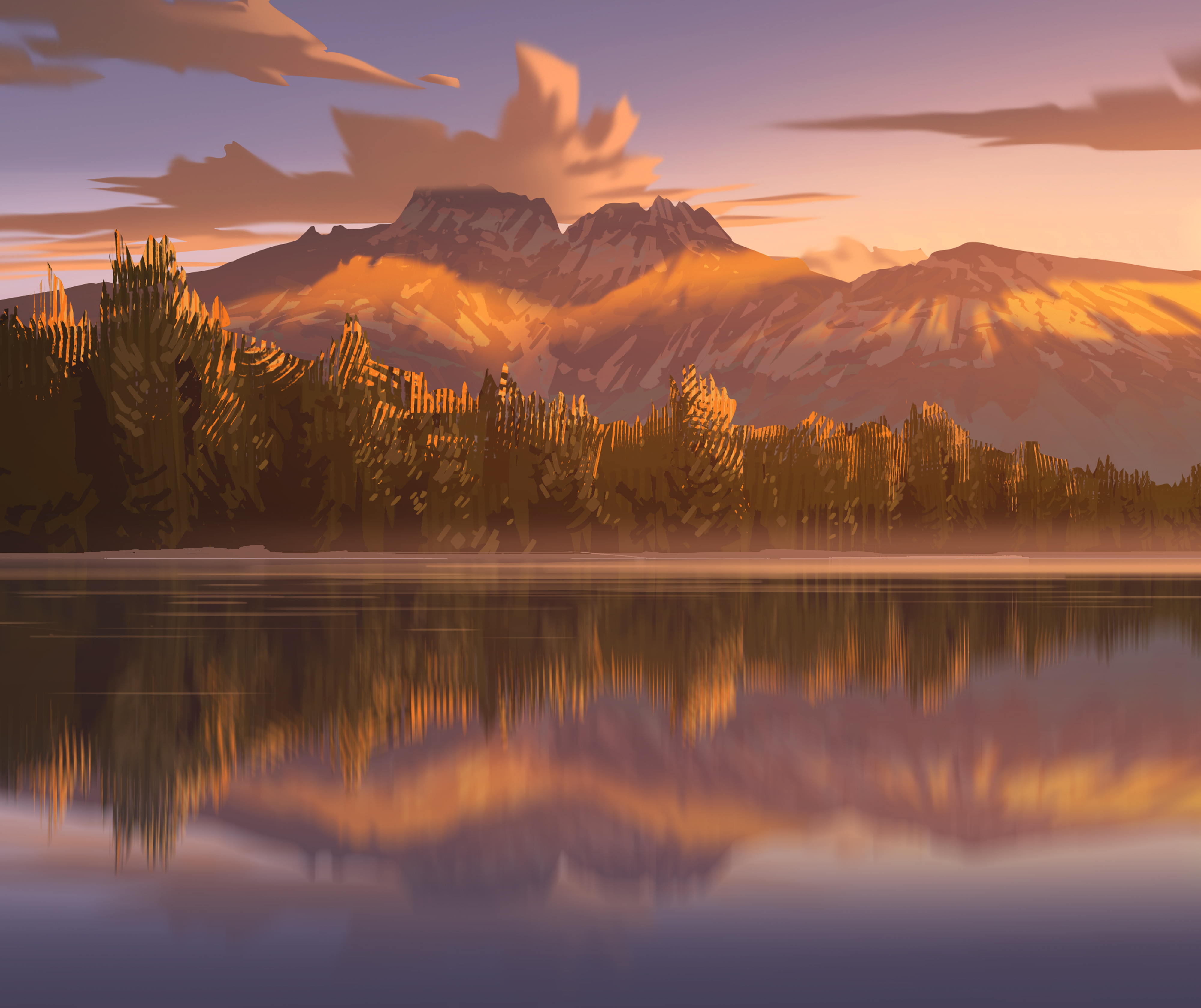 A Guide to Digital Painting in Procreate: Landscapes & Plein Air