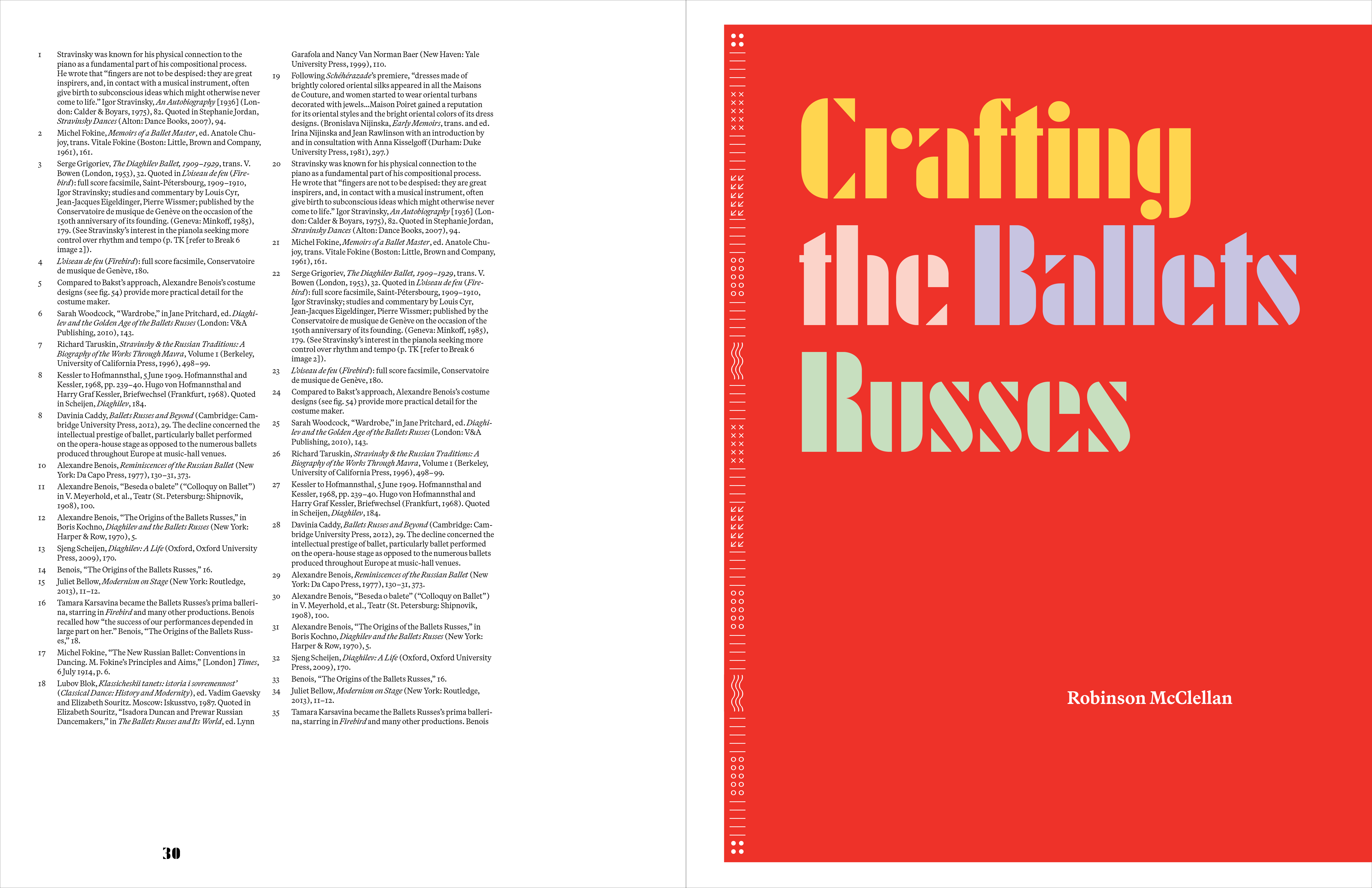 Crafting the Ballets Russes