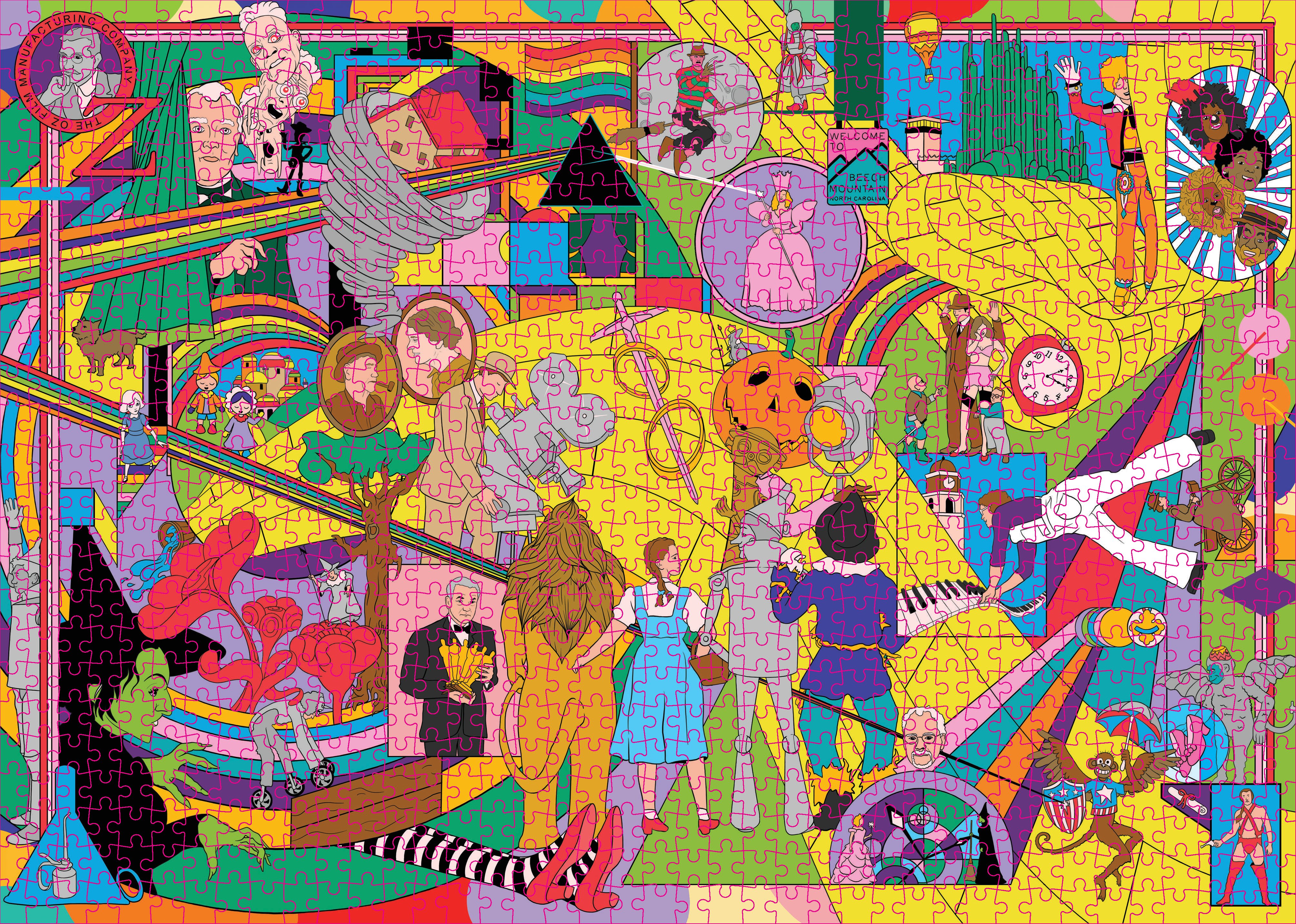 The Wonderful World of Oz 1000 Piece Puzzle