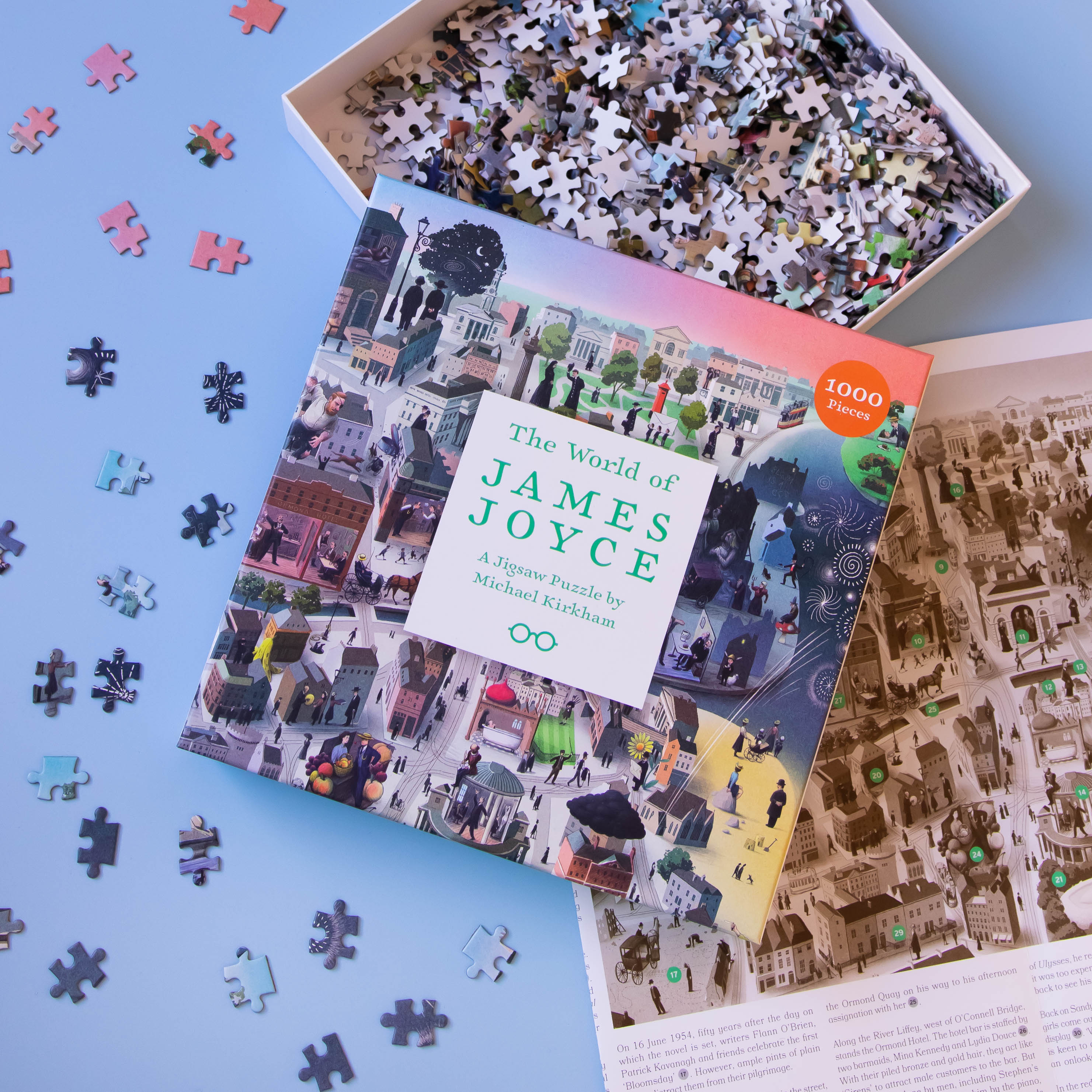 The World of James Joyce 1000 Piece Puzzle