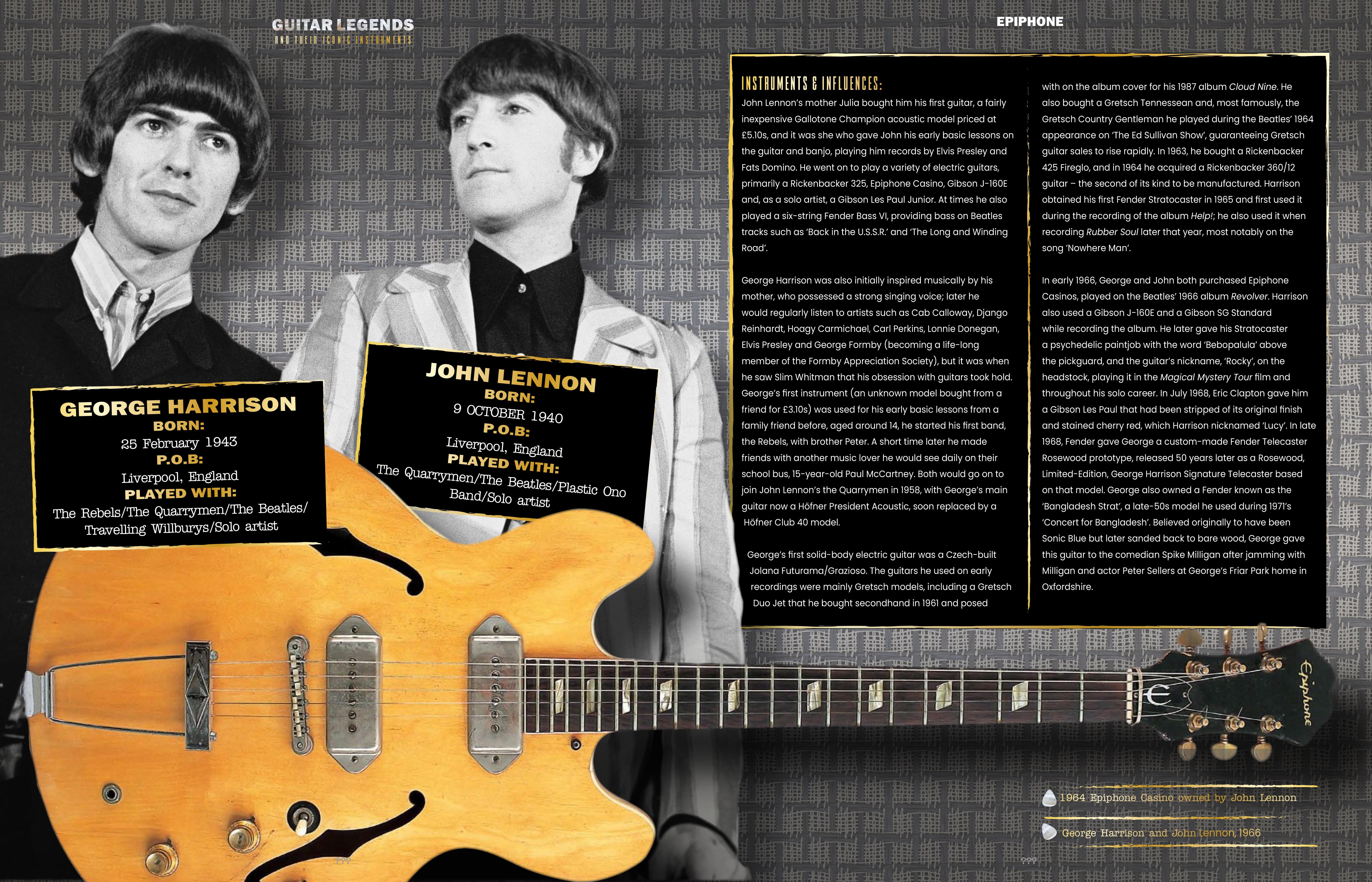 Guitar Legends and Their Iconic Instruments
