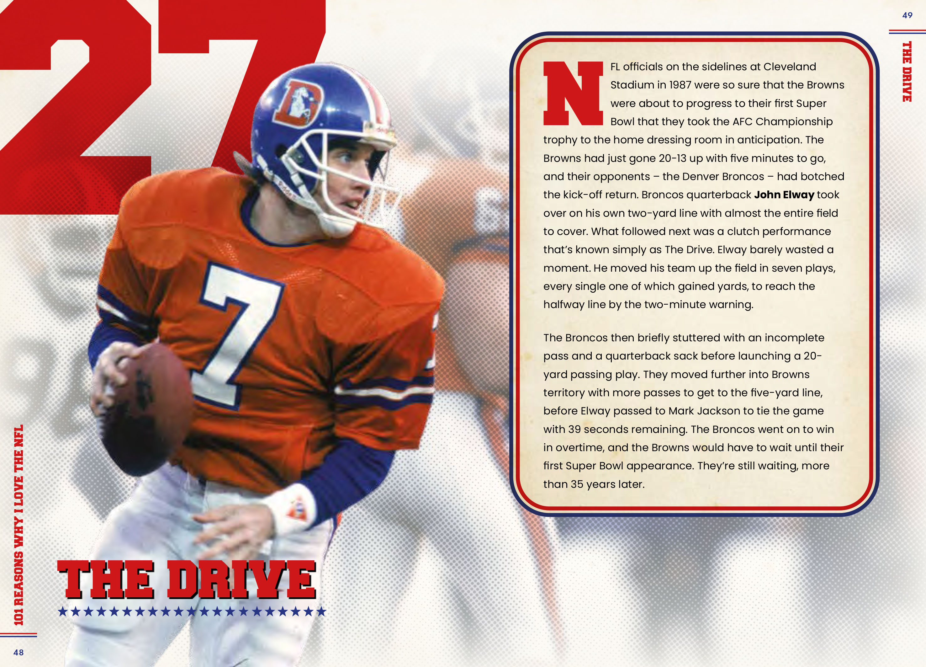 101 Reasons Why I Love the NFL