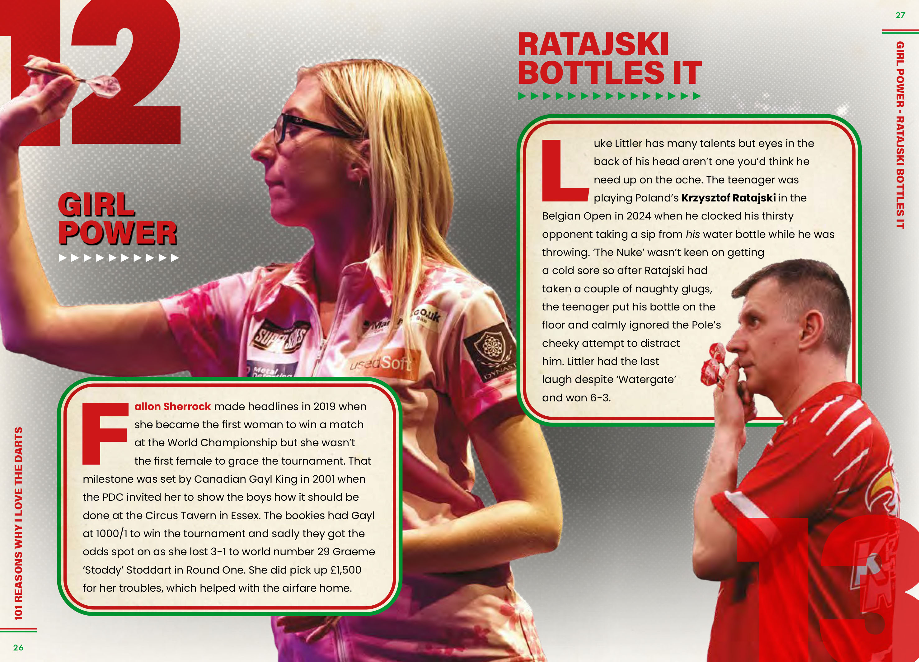 101 Reasons Why I Love the Darts