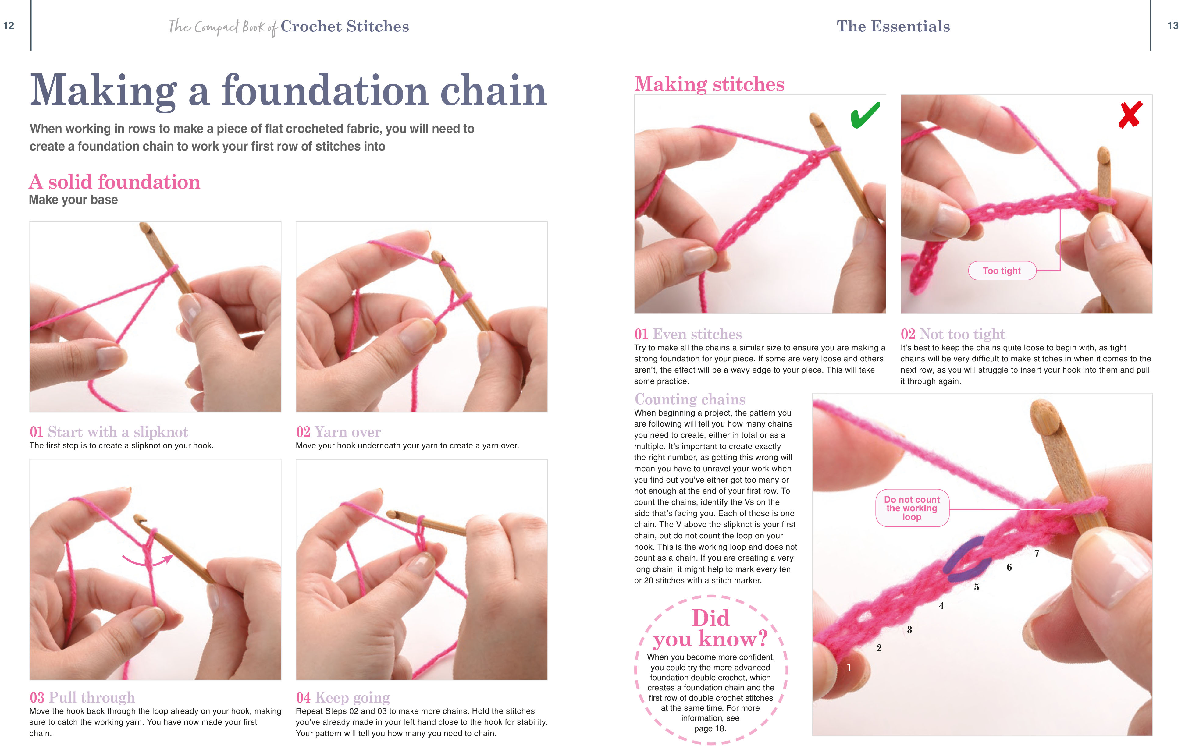 The Compact Book of Crochet Stitches