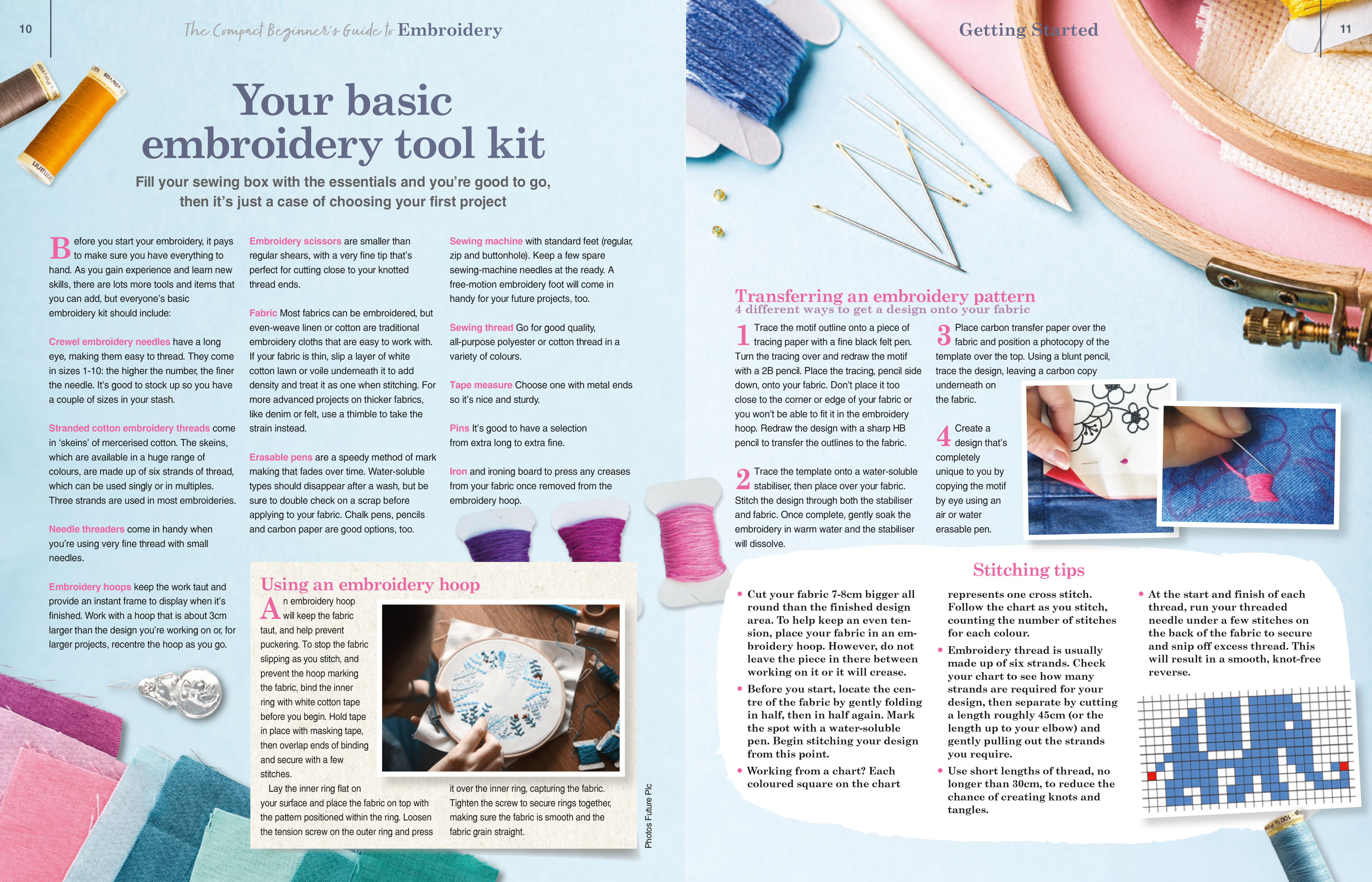 The Compact Beginner's Guide to Embroidery