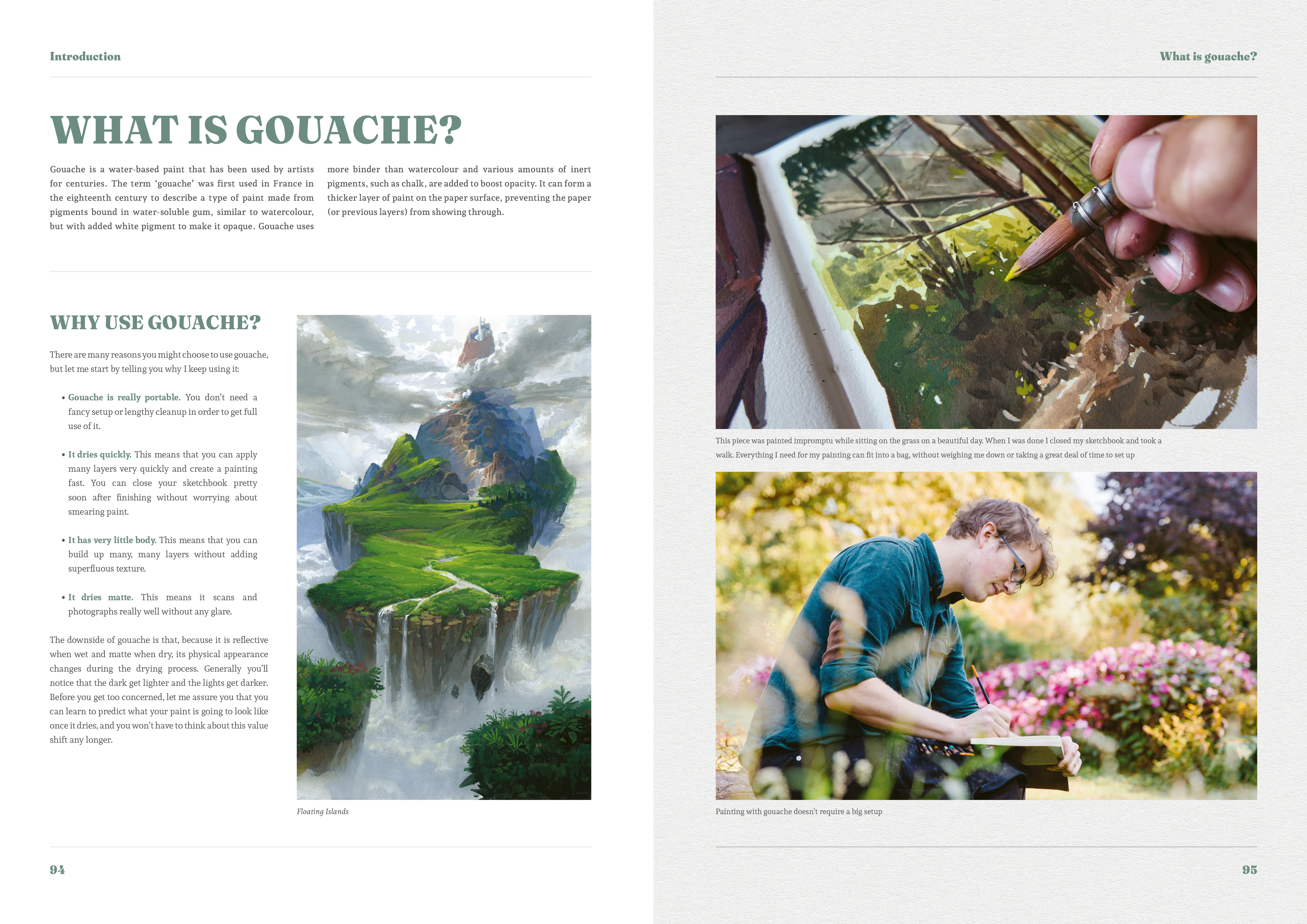 Painting Fantasy with Gouache