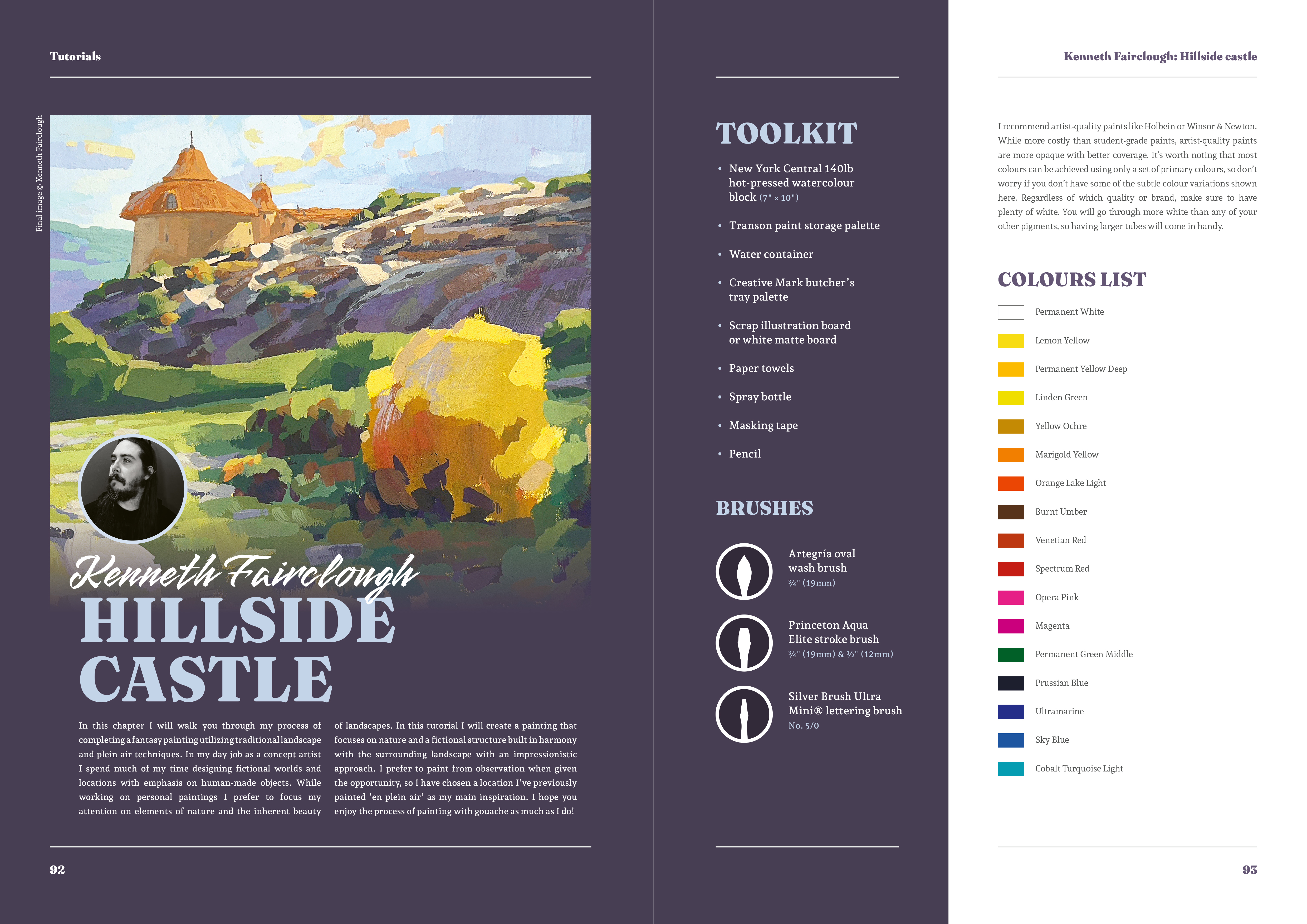 Painting Fantasy with Gouache