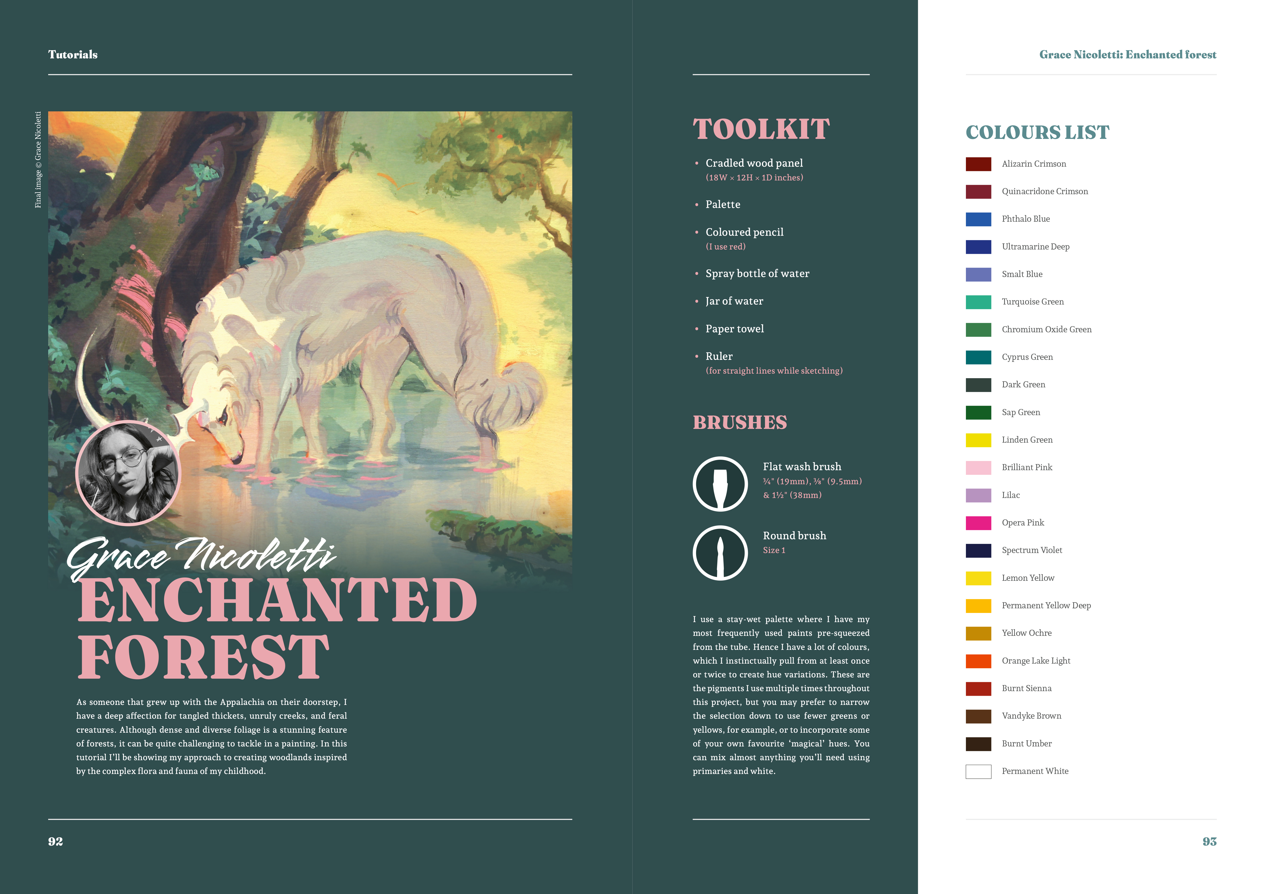 Painting Fantasy with Gouache