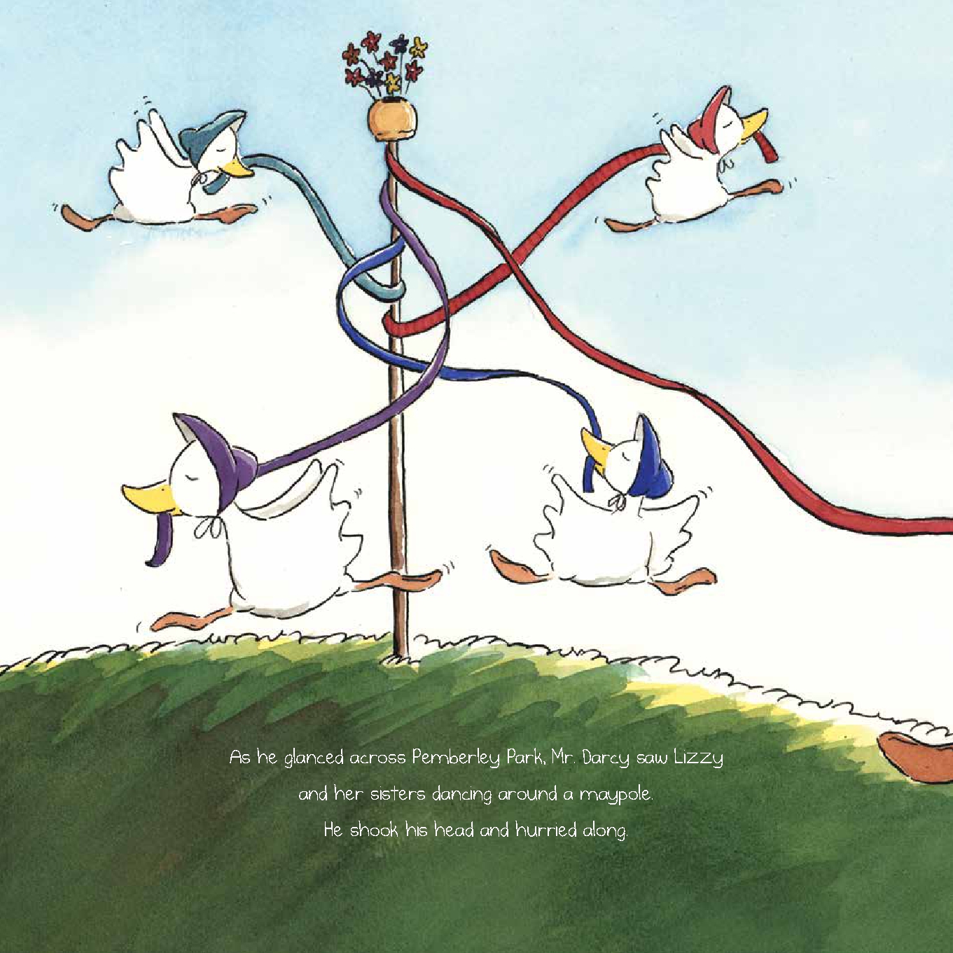 Mr. Darcy the Dancing Duck