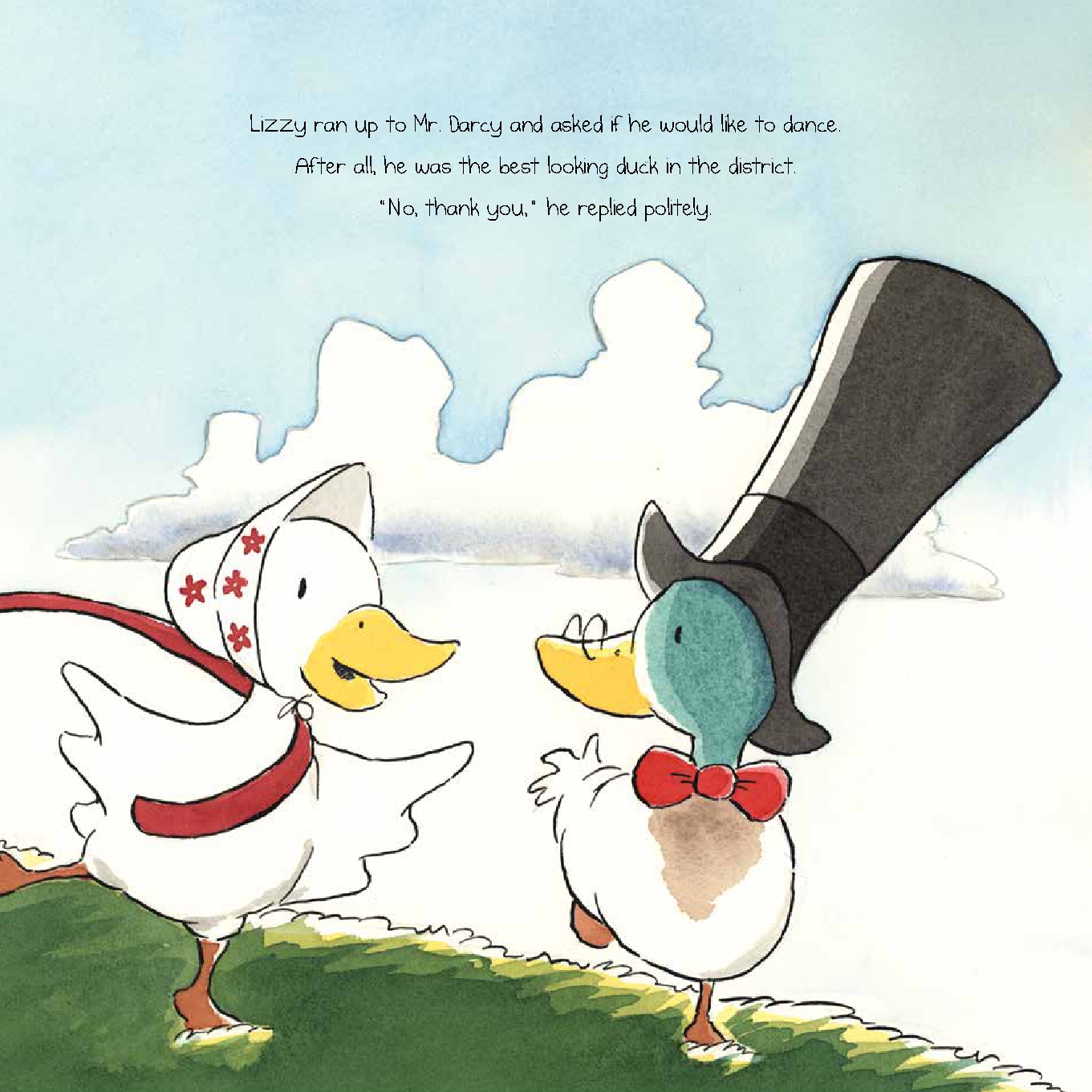 Mr. Darcy the Dancing Duck