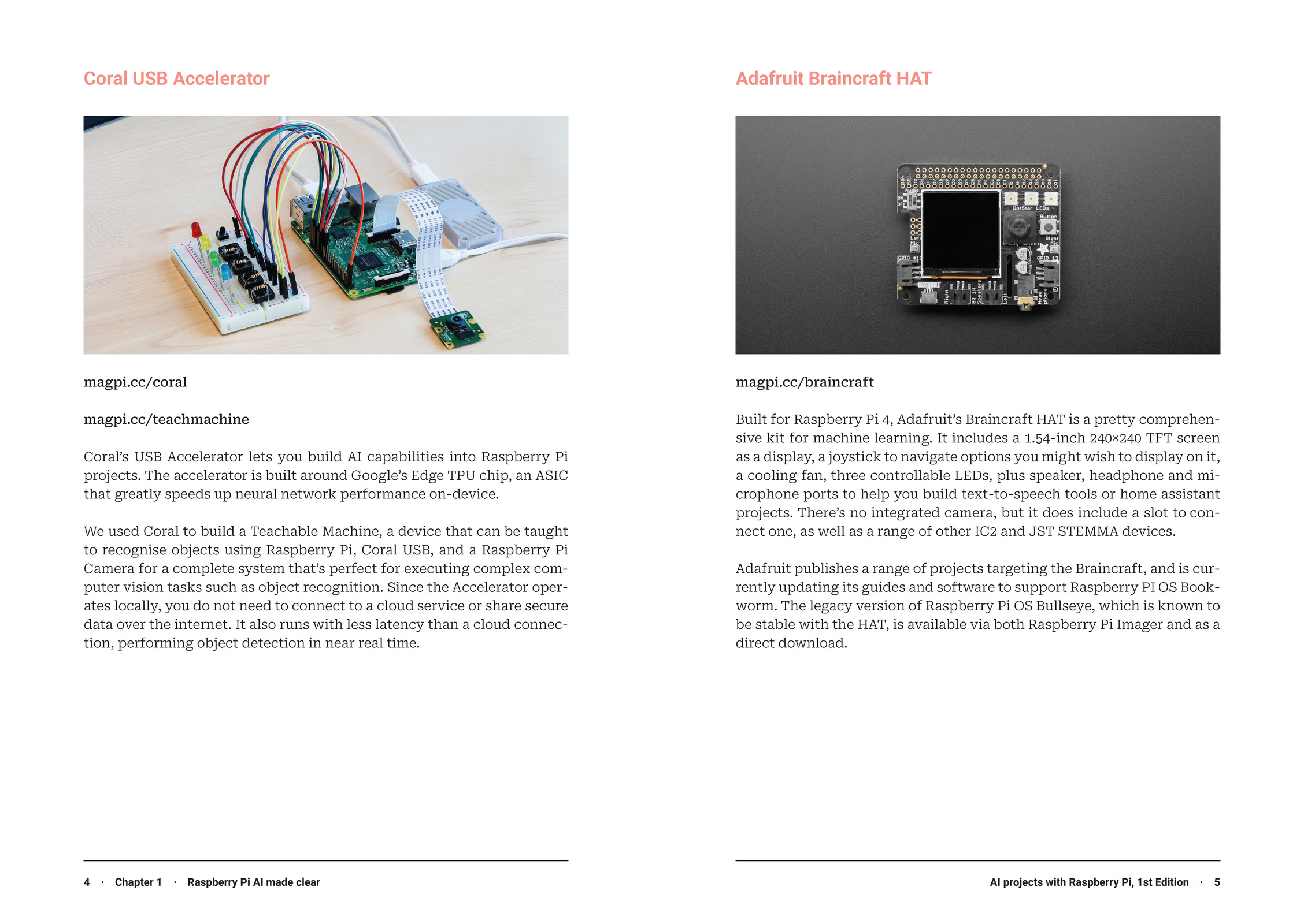 AI projects with Raspberry Pi