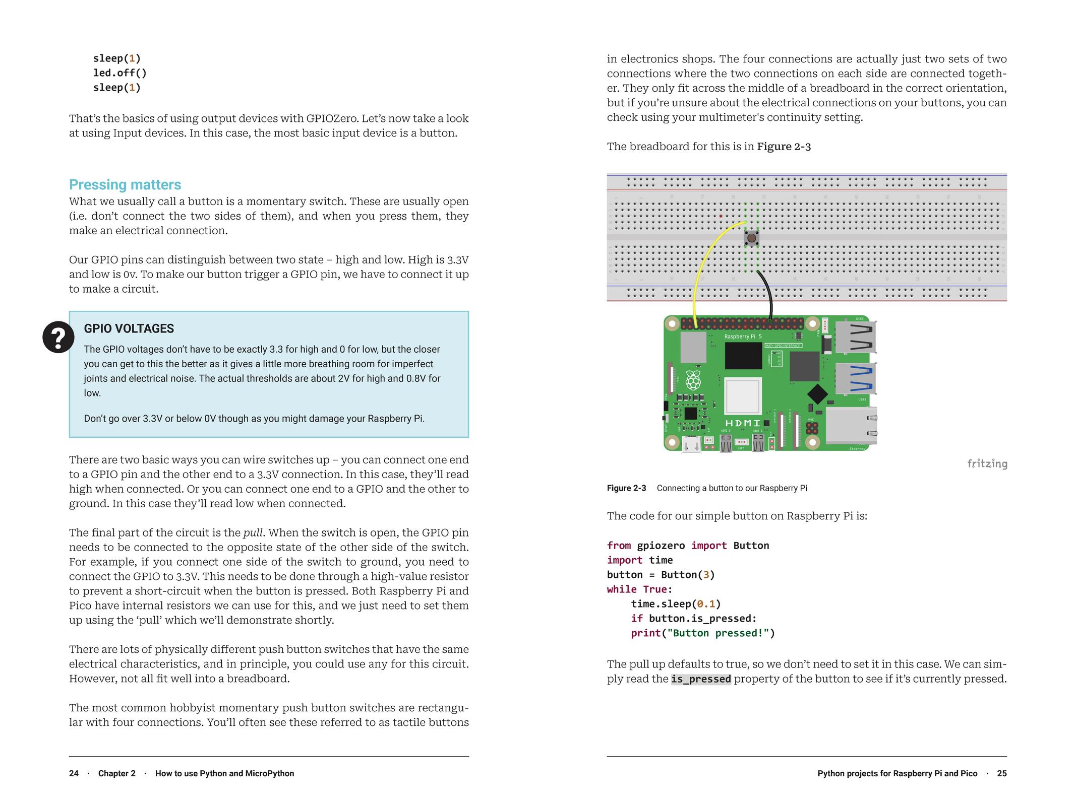 Python Projects for Raspberry Pi