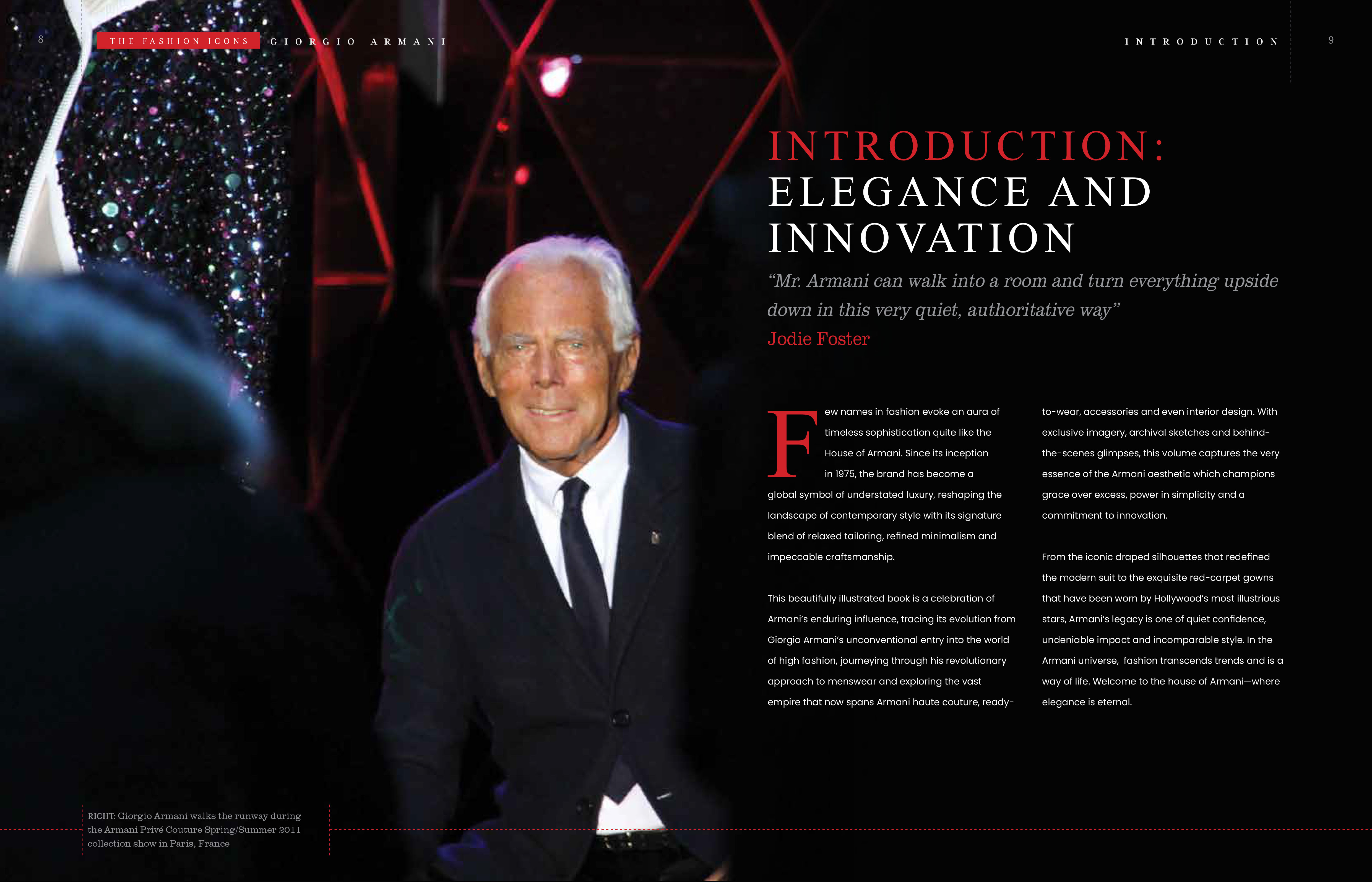Armani - The Fashion Icons