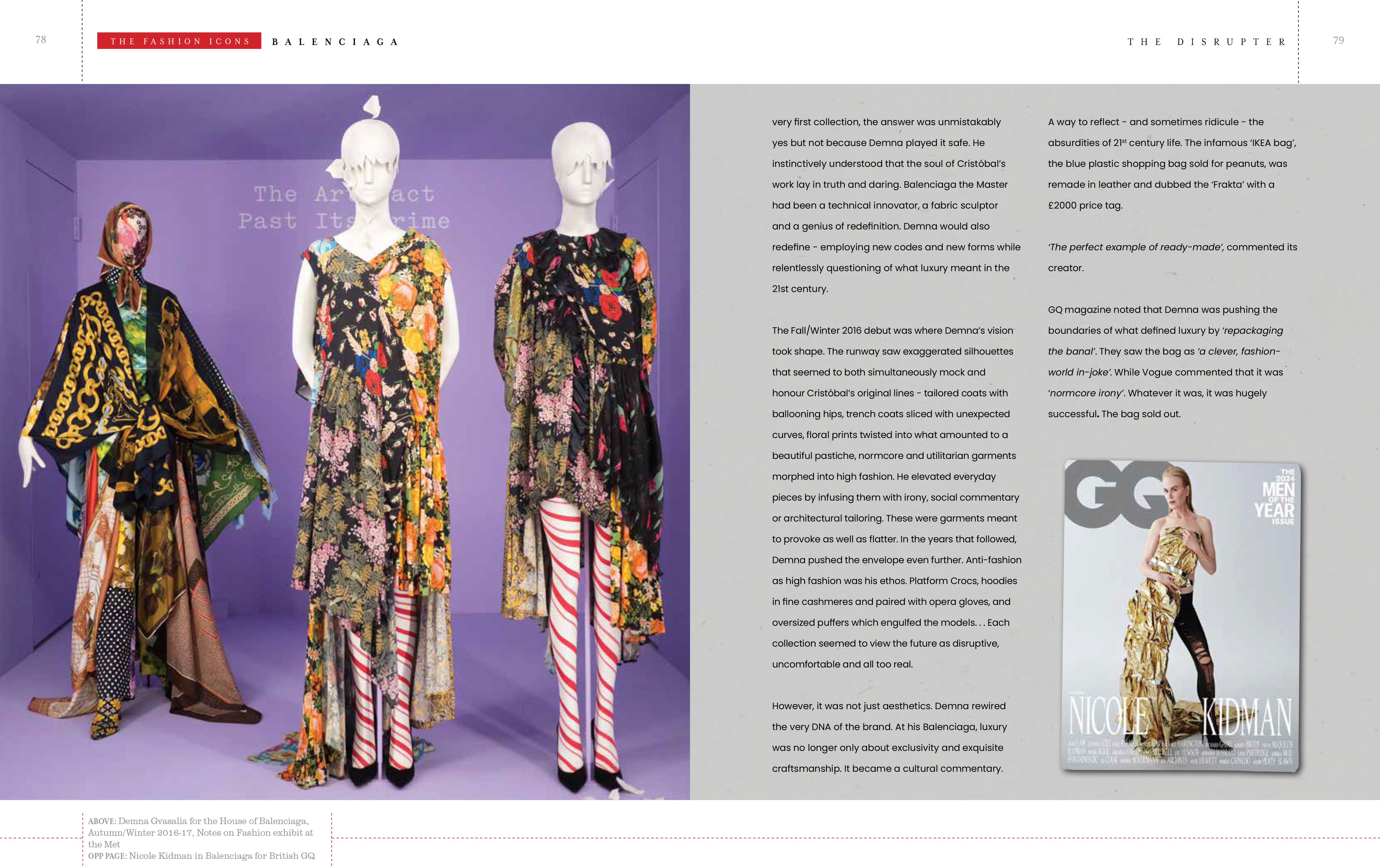 Balenciaga: Fashion Icons