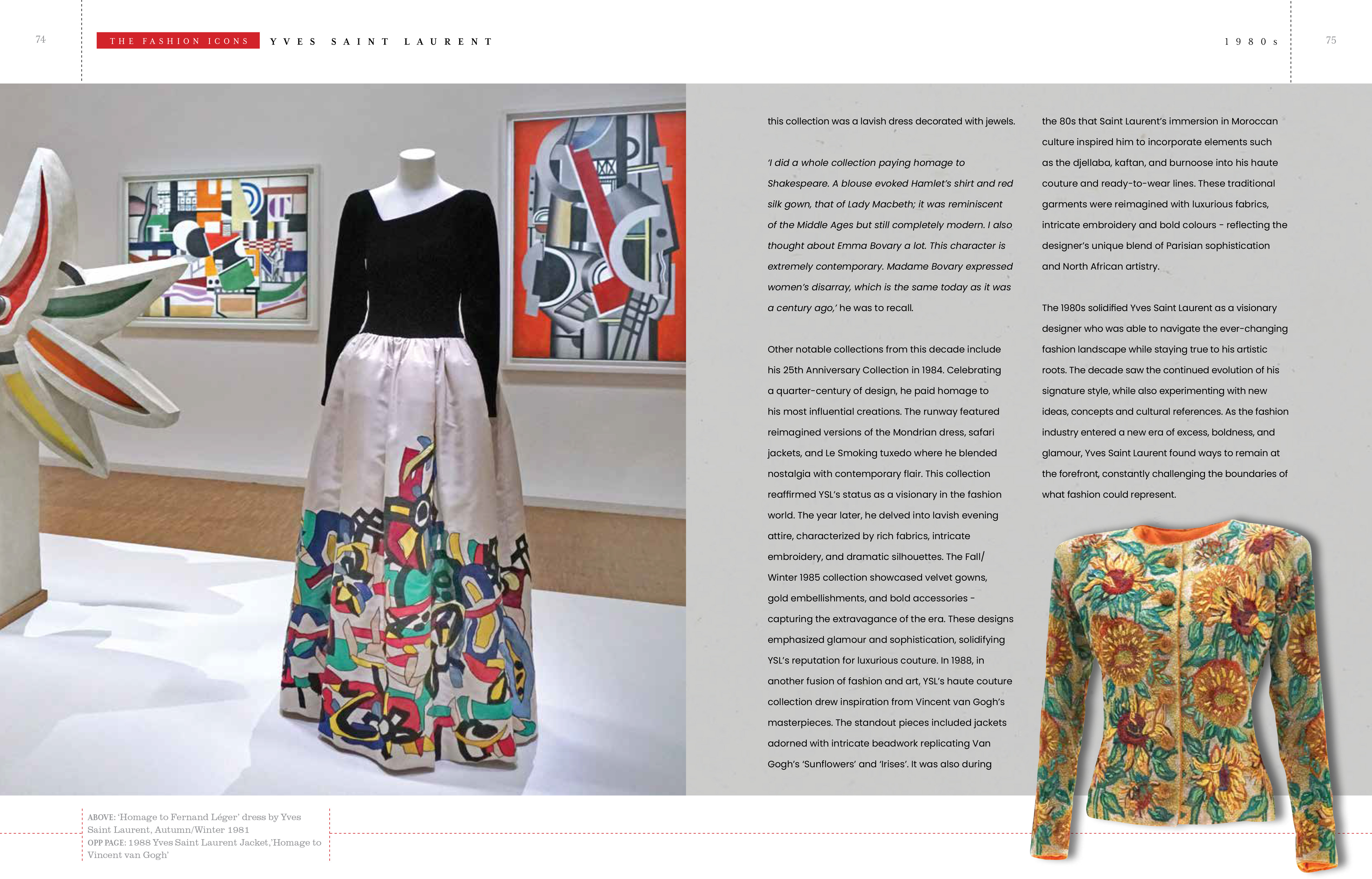 Yves Saint Laurent: Fashion Icons