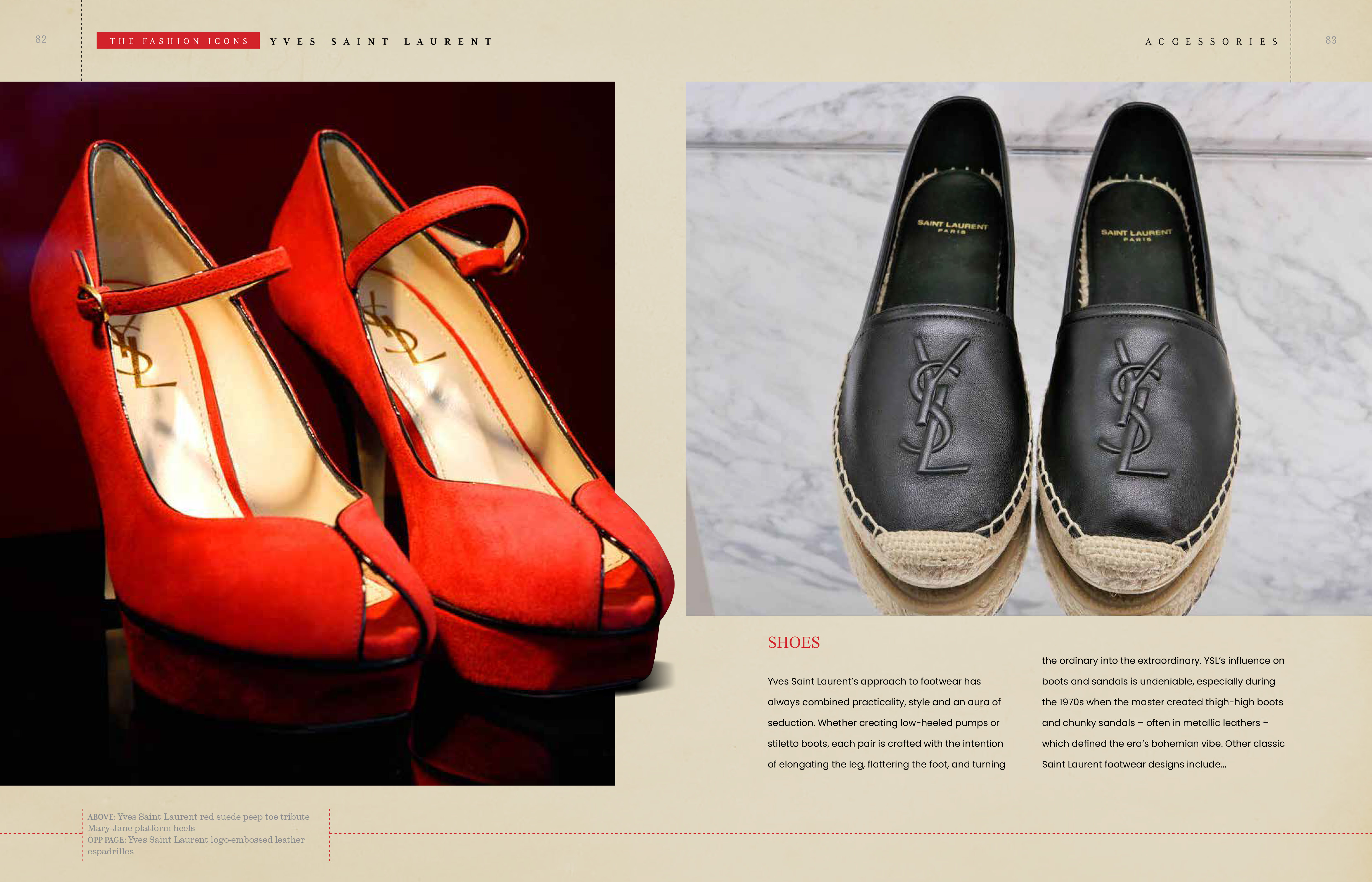 Yves Saint Laurent: Fashion Icons