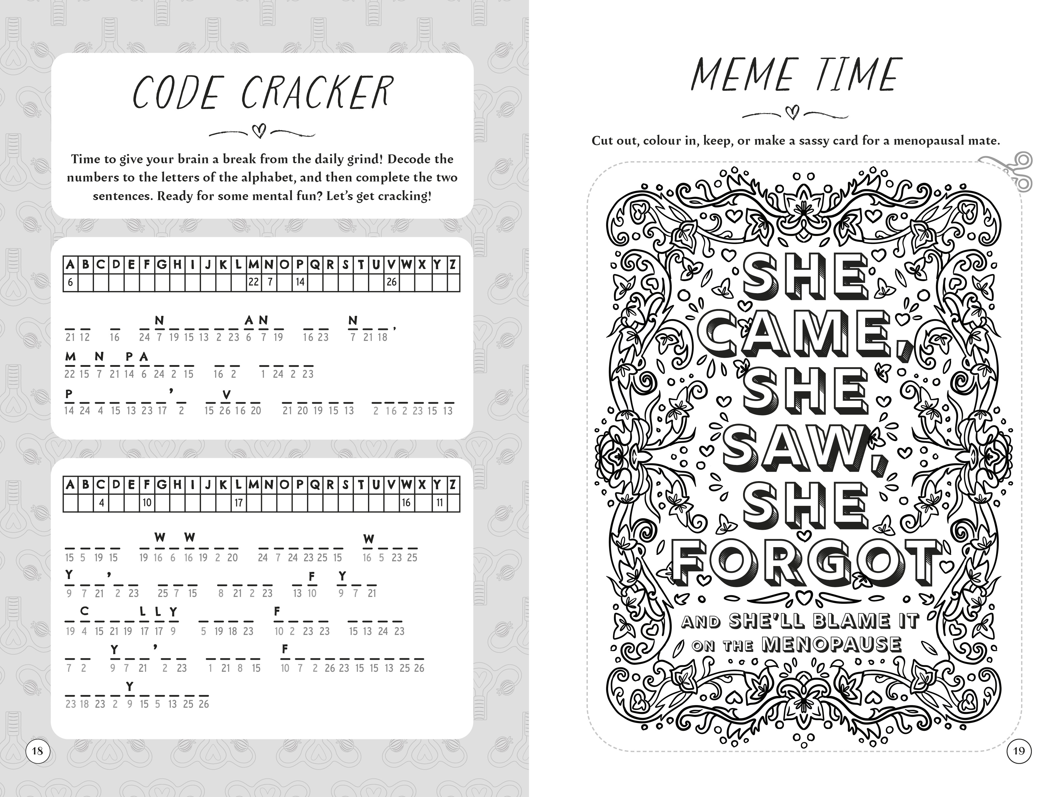 Up Yours - Menopause