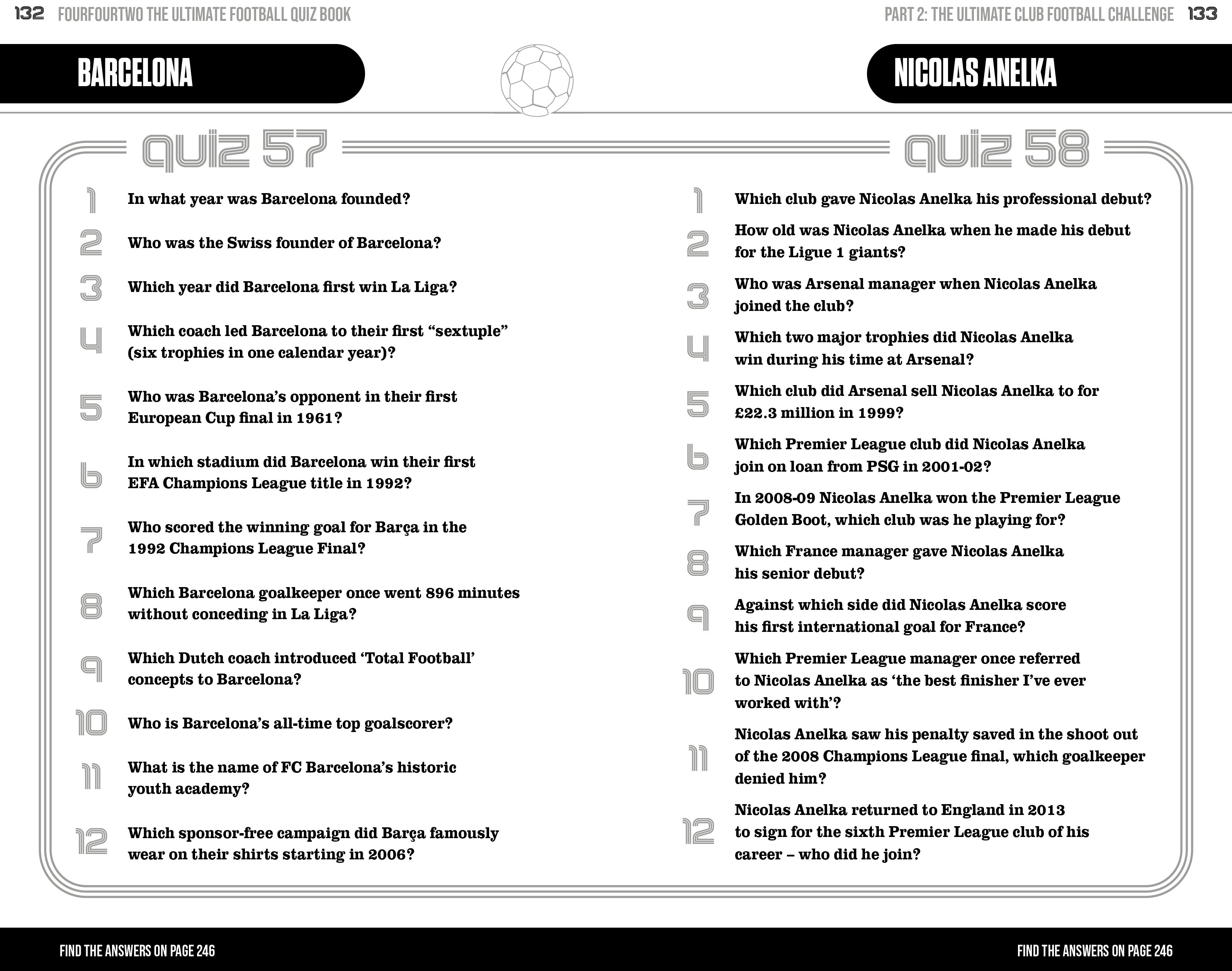 The Ultimate FourFourTwo Football Quiz Book