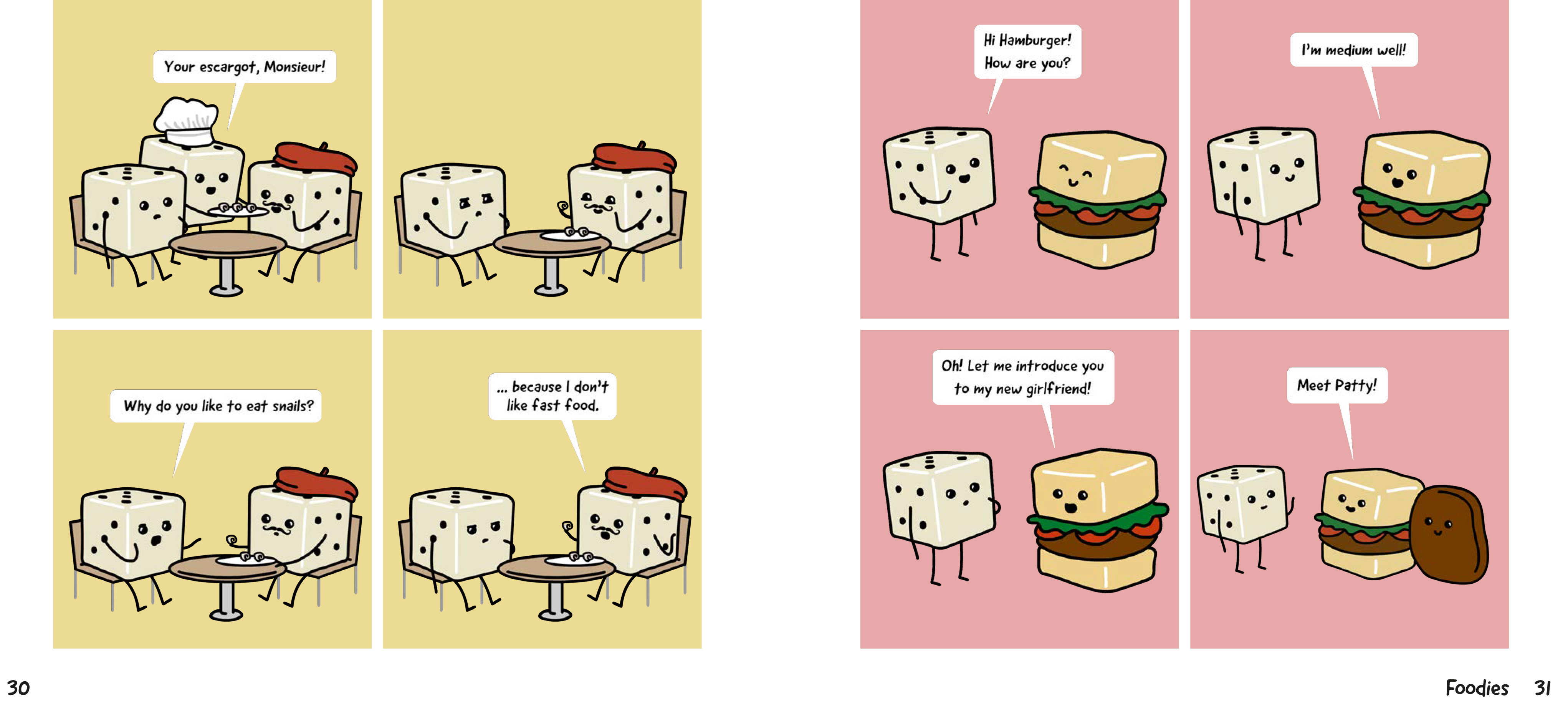 Tiny Dice Buddies - On a Roll: Puns, Jokes and Dicey Shenanigans Comics Collection