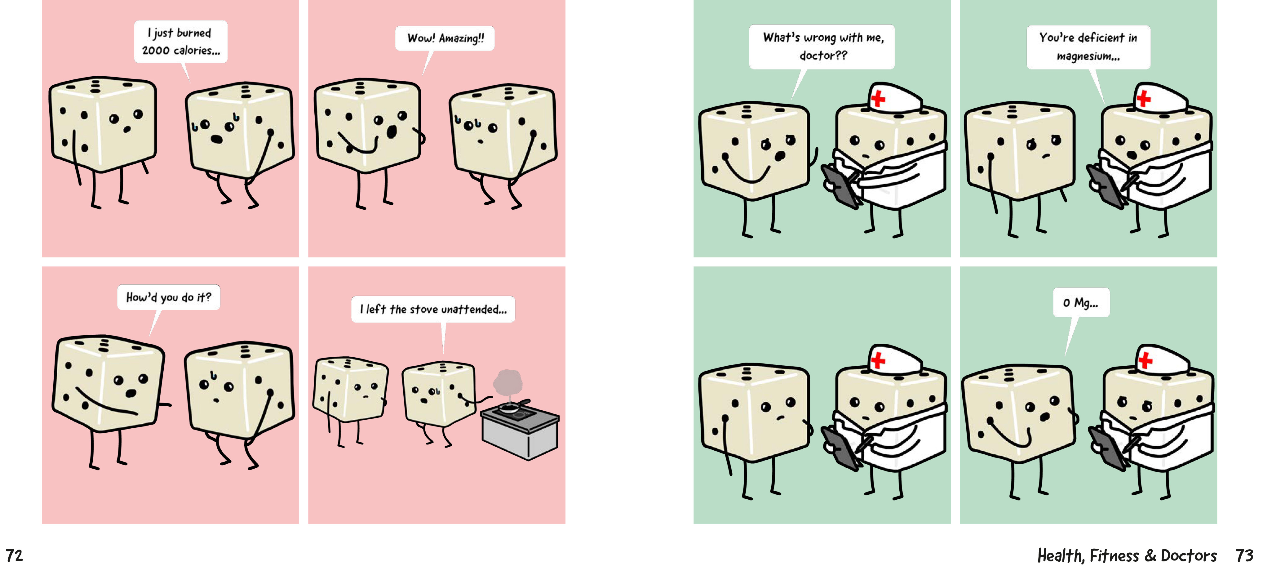 Tiny Dice Buddies - On a Roll: Puns, Jokes and Dicey Shenanigans Comics Collection