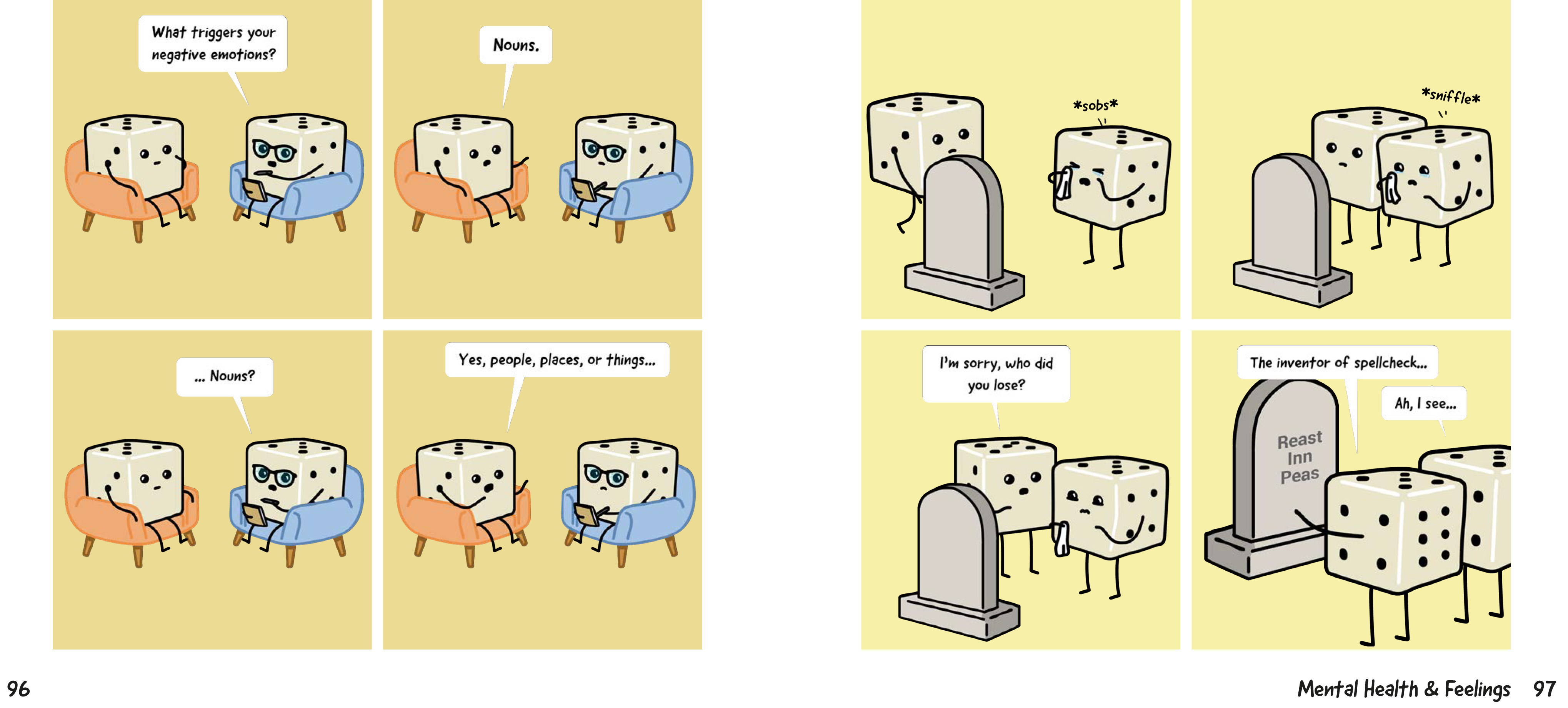 Tiny Dice Buddies - On a Roll: Puns, Jokes and Dicey Shenanigans Comics Collection