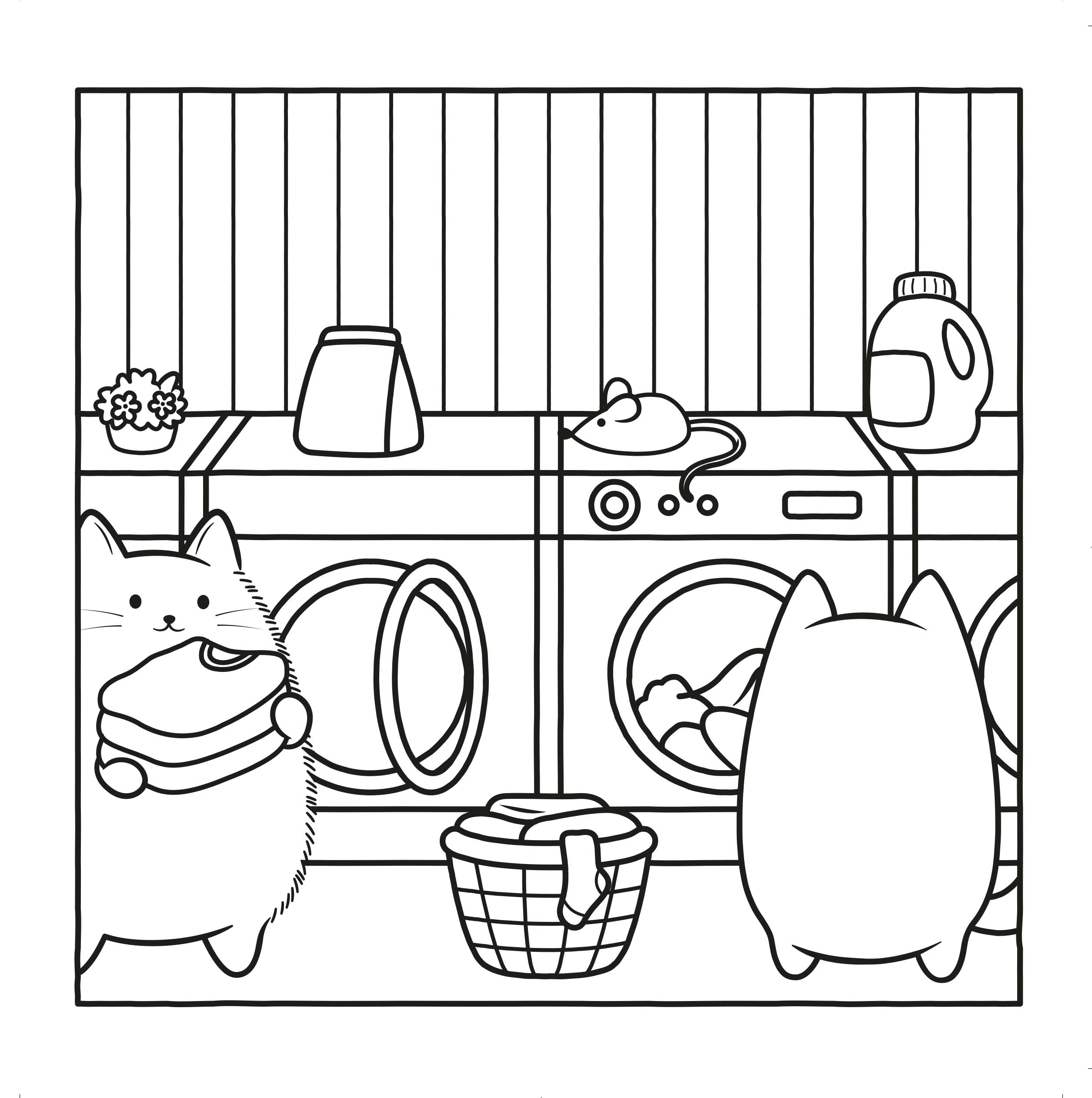Cozy Kitty Friends